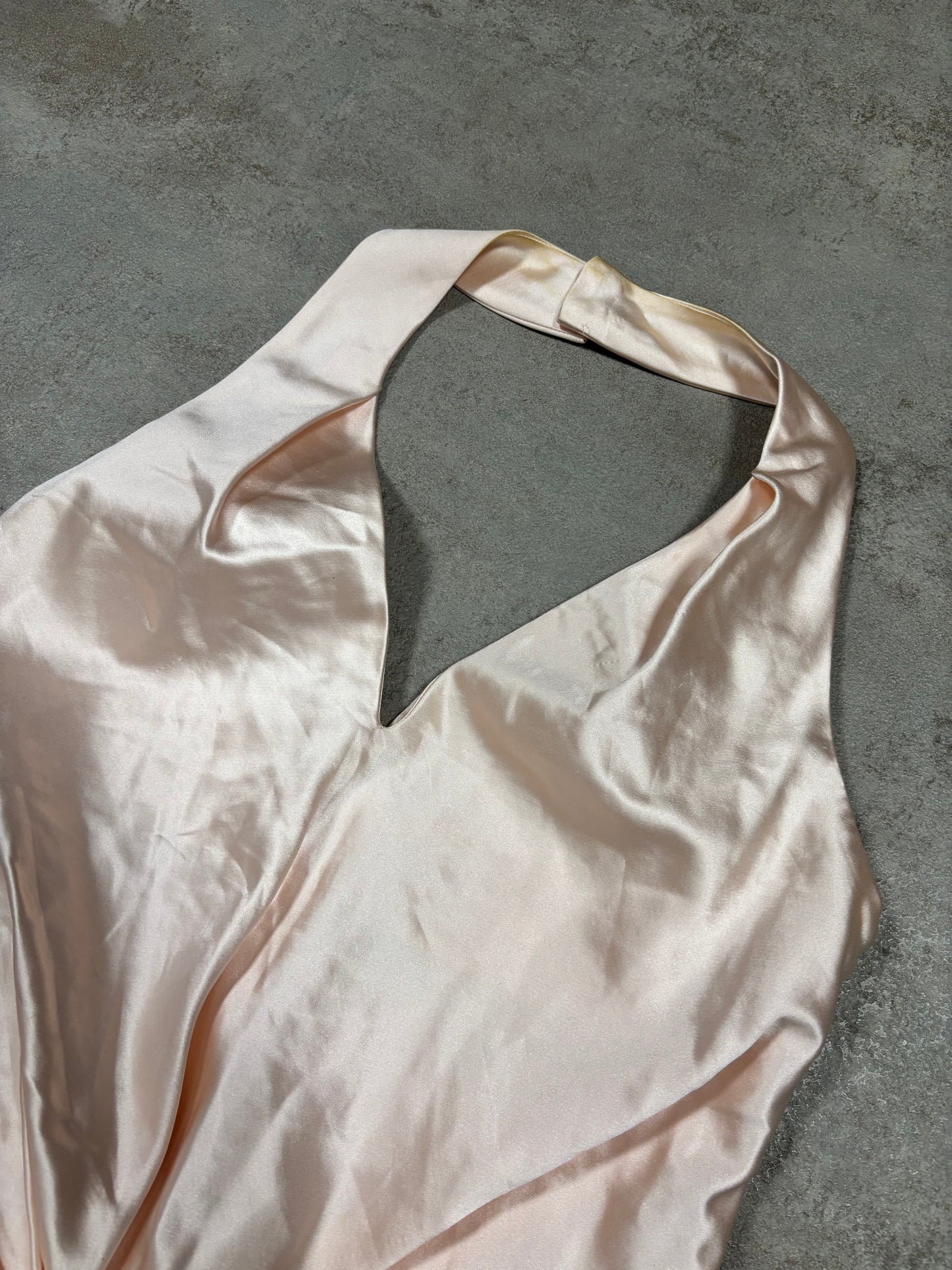 Vestido Cóctel Salvatore Ferragamo 00s Vintage - M