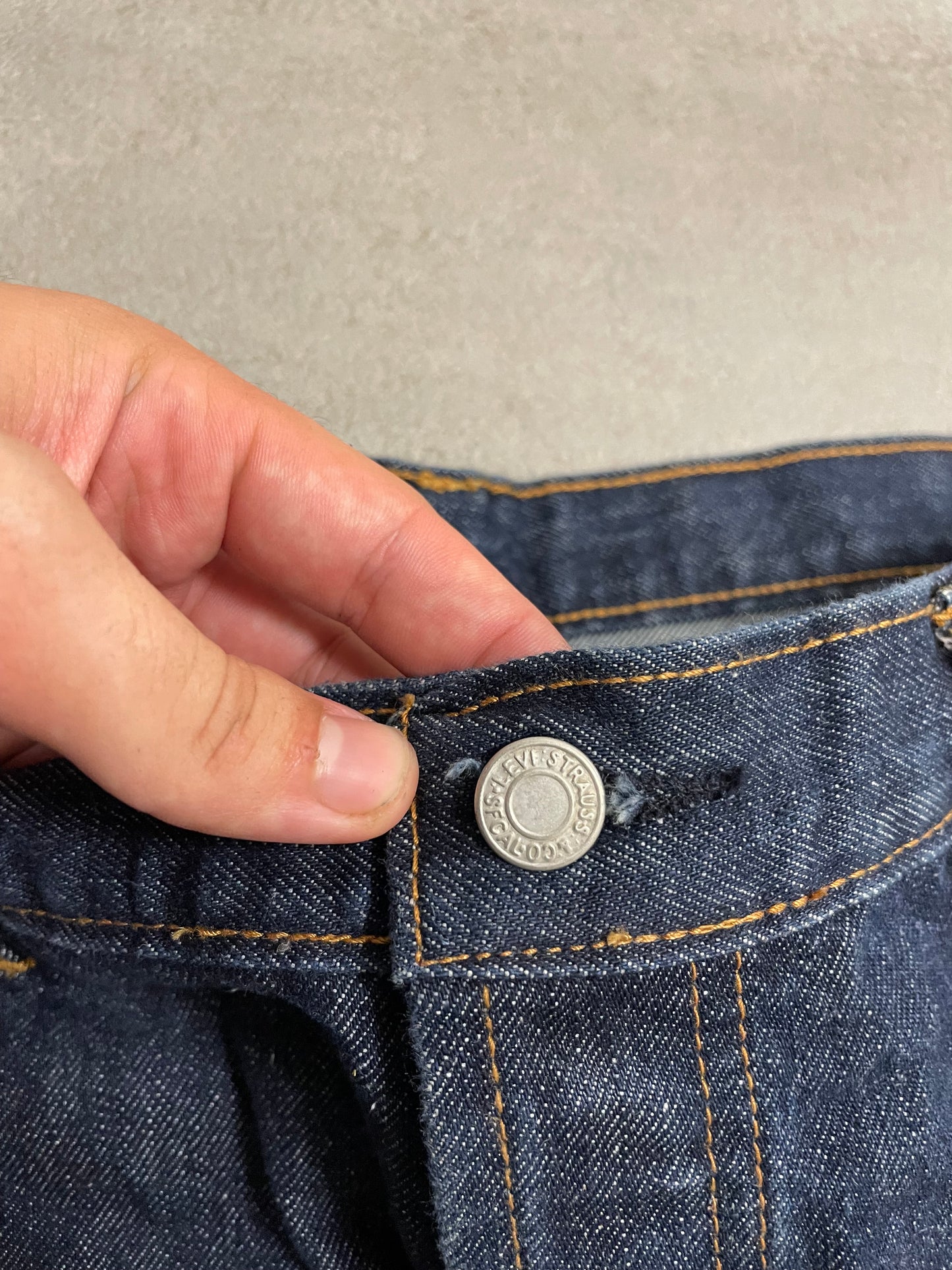 Pantalones Levi’s Índigo 00s Vintage - L