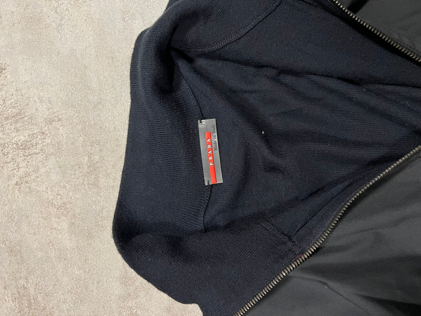 Jersey Lana Vintage Prada ‘Nylon Pokets ‘ 90’s - M