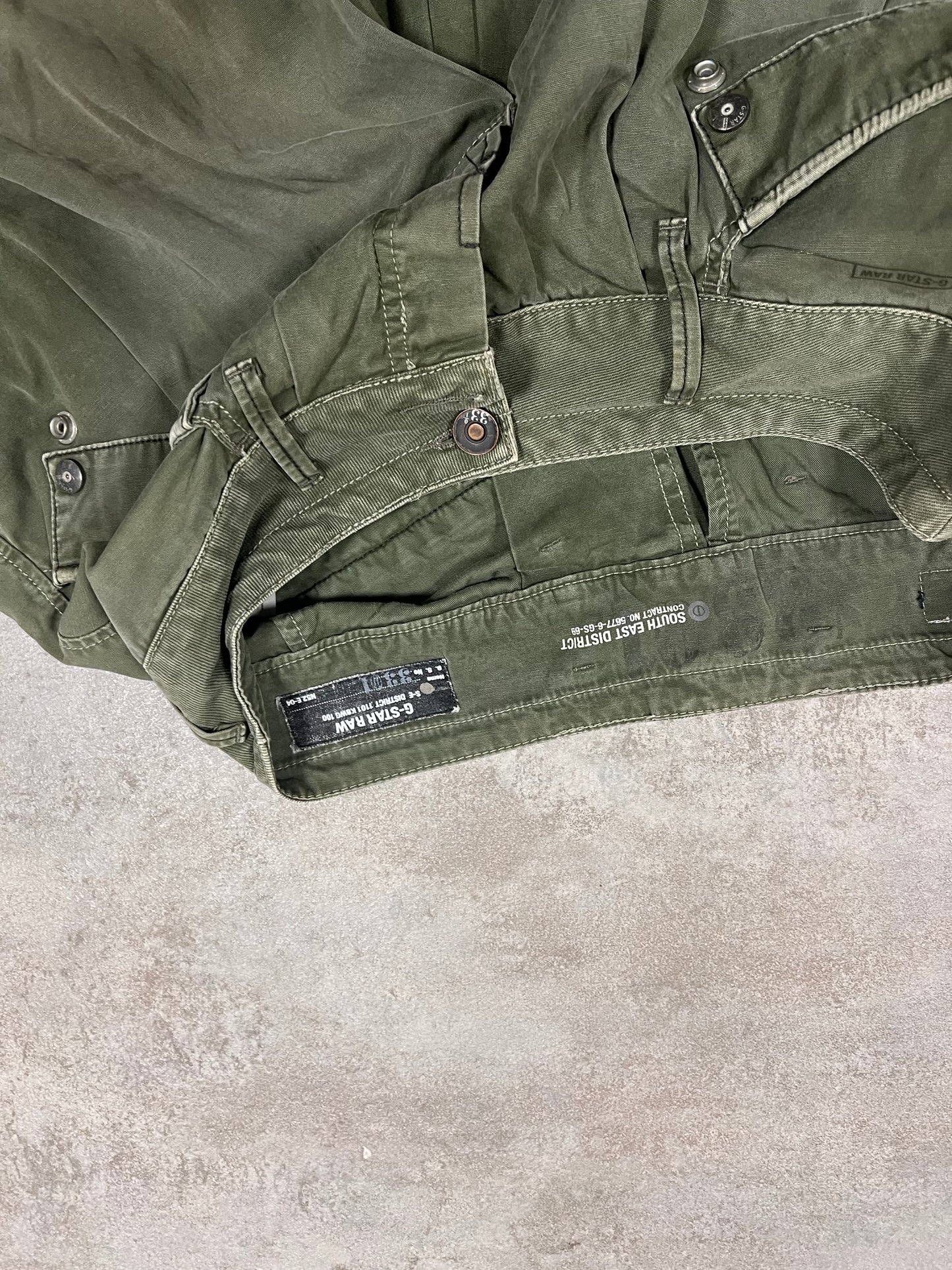 Falda Cargo Asimétrica Vintage G-Star 00’s - M