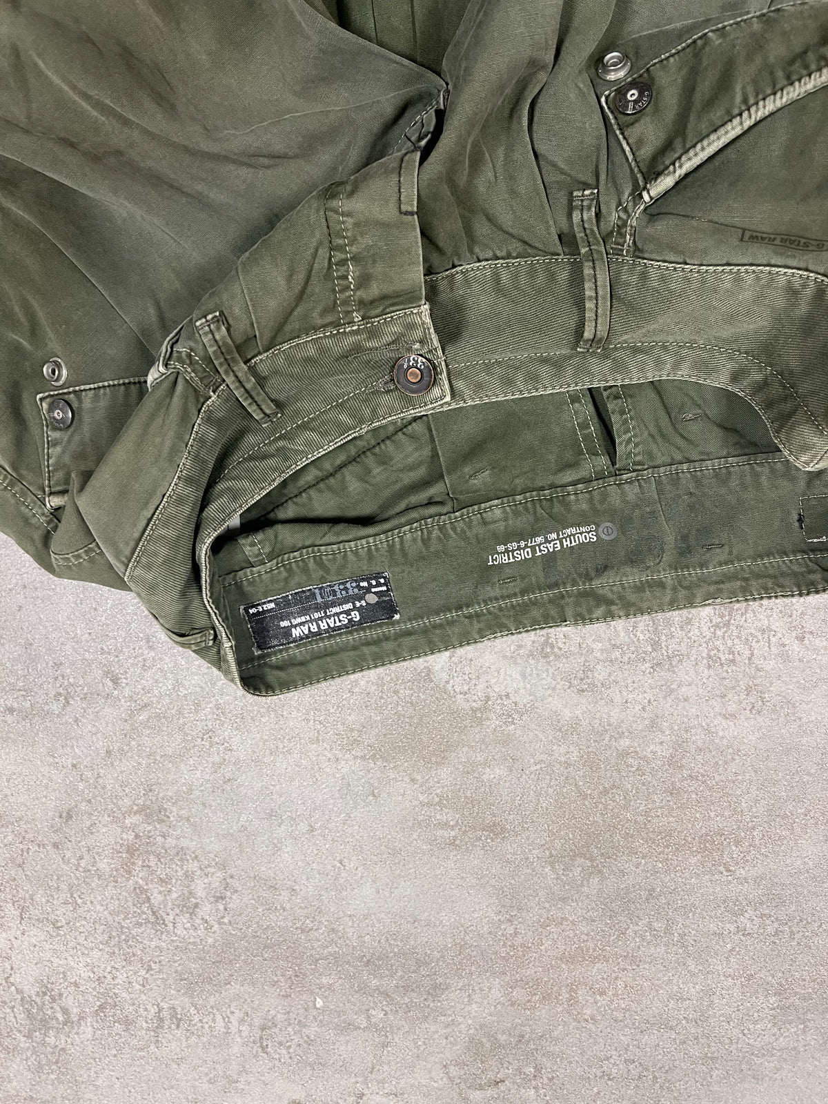 Falda Cargo Asimétrica Vintage G-Star 00’s - M