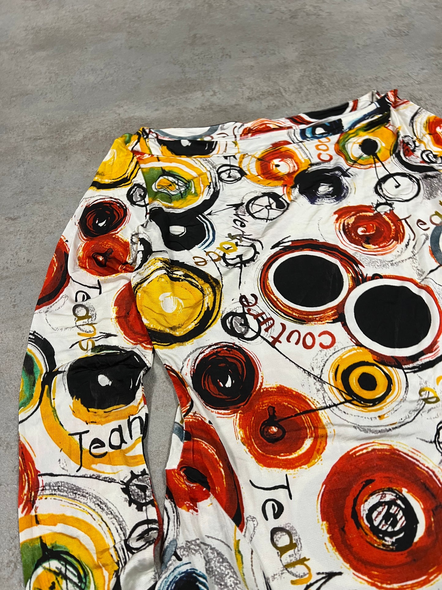 Vestido Estampado Vintage Versace Jeans Couture 00’s - M