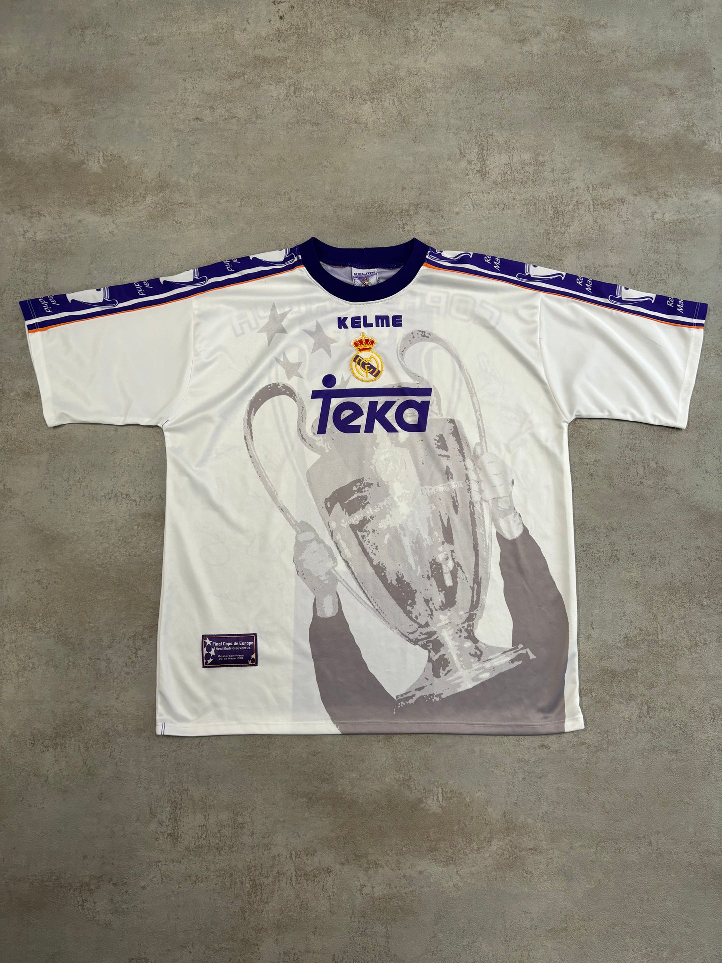 Camiseta Kelme Real Madrid ‘Special 7th Champions Winners’ 1998 Vintage - XL