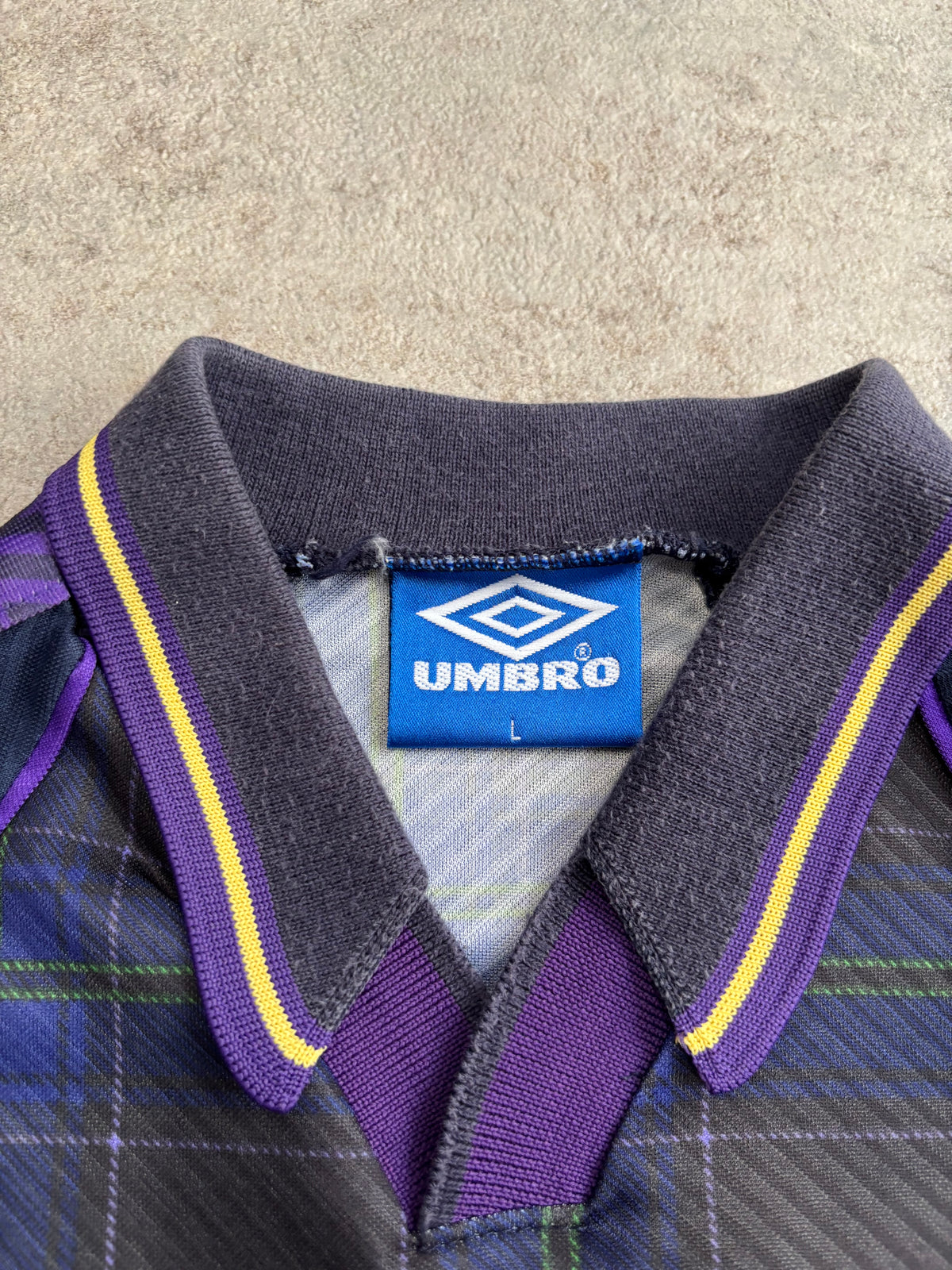 Camiseta Local Umbro Escocia 1994 Vintage - L