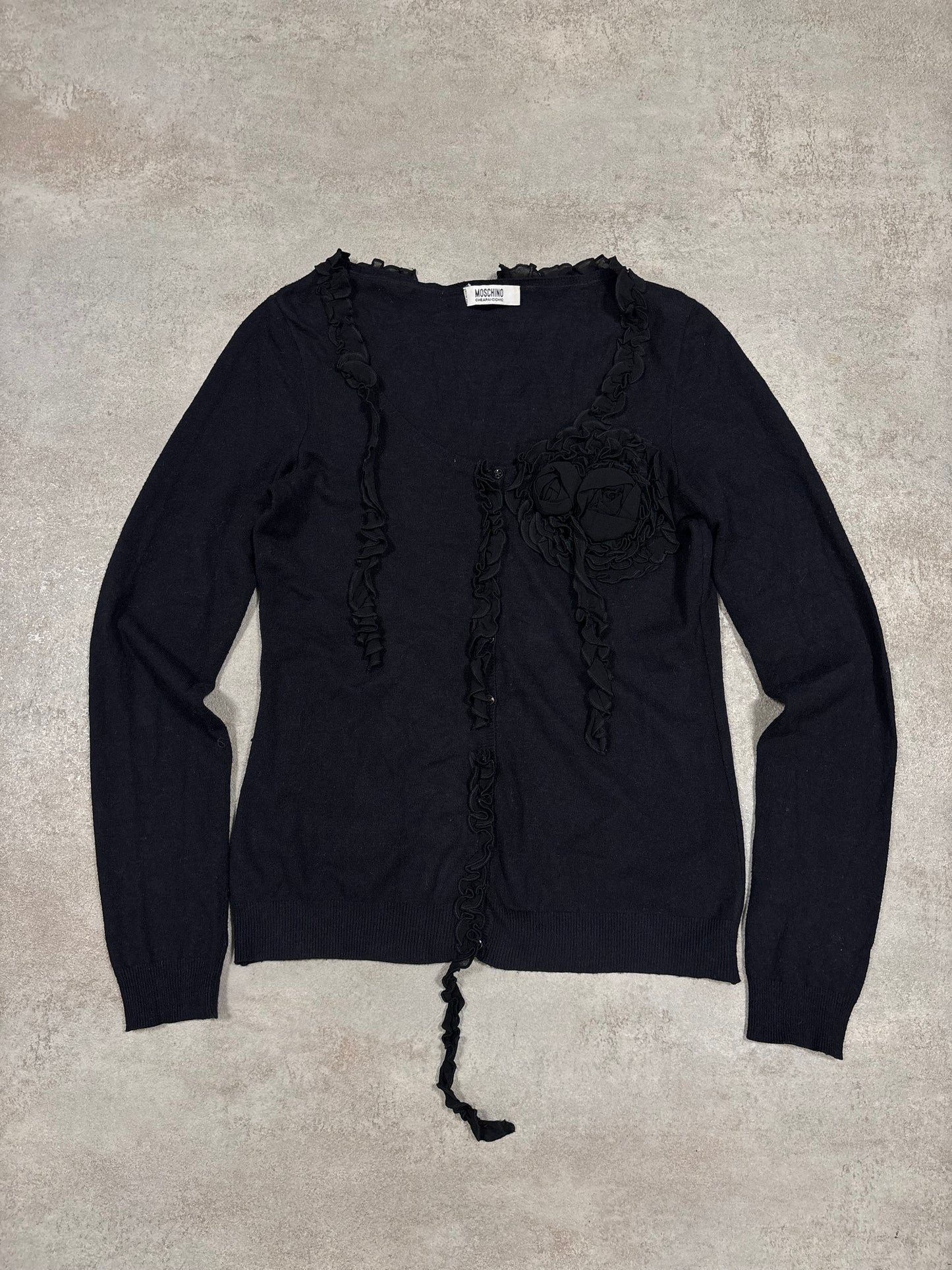 Jersey Cardigan Moschino 00s Vintage - M