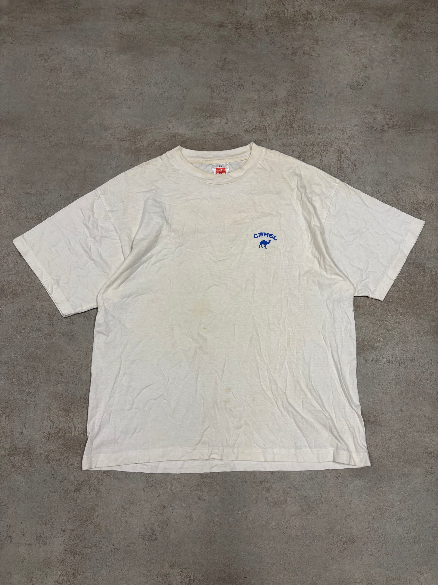 Camiseta Hanes Promocional Camel 90s Vintage - L