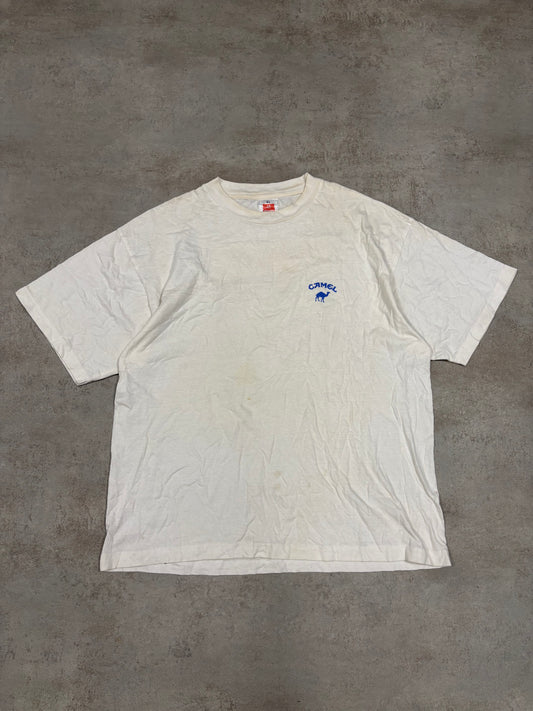 Camiseta Hanes Promocional Camel 90s Vintage - L