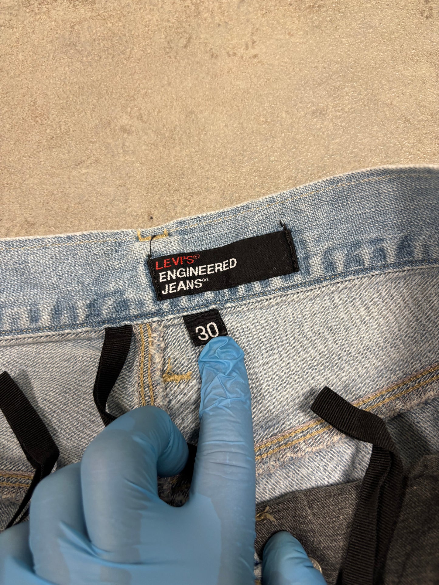 Pantalones Rectos Levi’s Engineered 00s Vintage - S