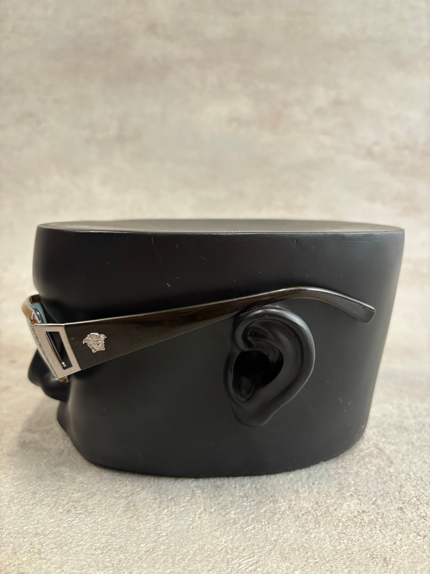 Gafas Rectangulares Versace Cristales Transparentes 00s Vintage