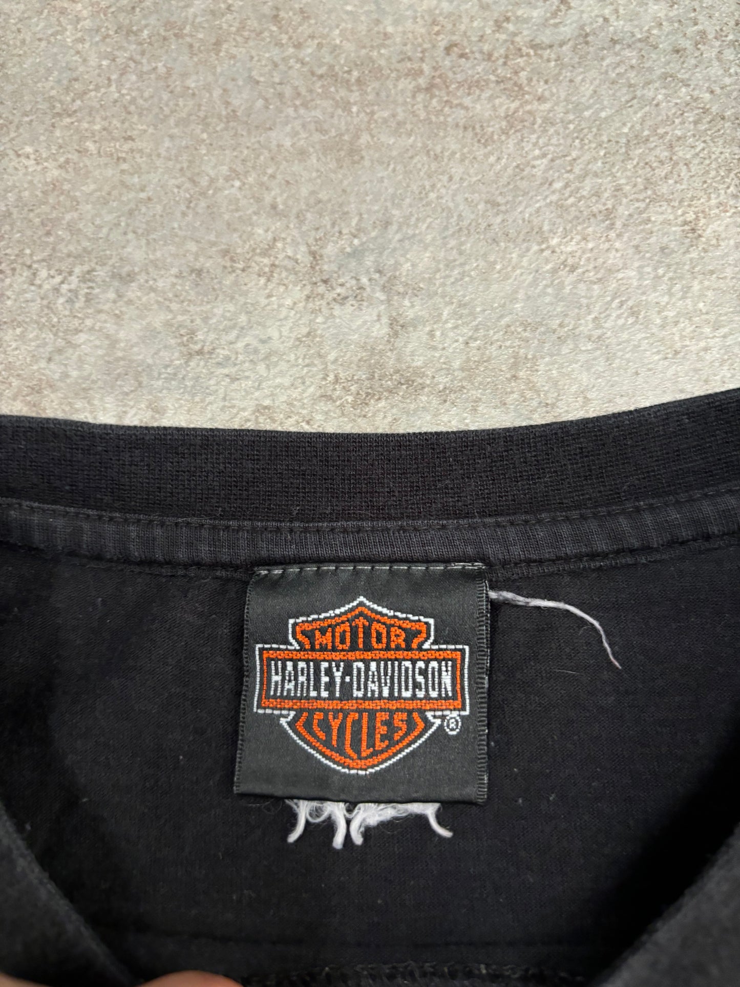 Camiseta Harley Davidson ‘Sun Faded’ New Zealand 2002 Vintage - M
