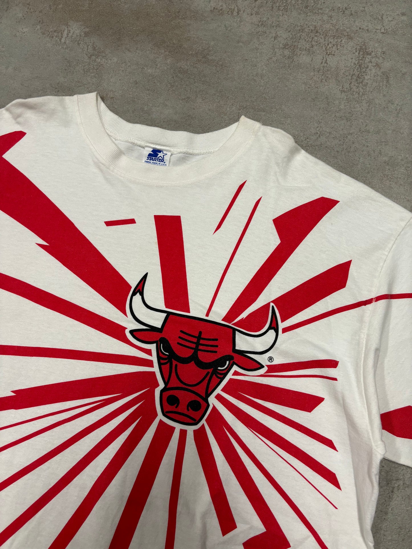 Camiseta Starter Chicago Bulls 90s Single Stitch Vintage - XL