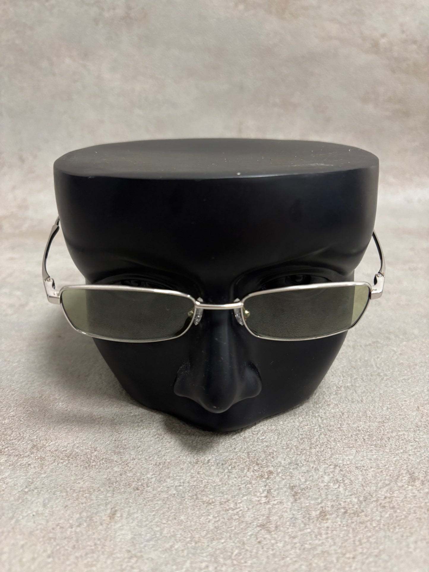 Gafas Rectangulares Metálicas Gucci 00s Vintage