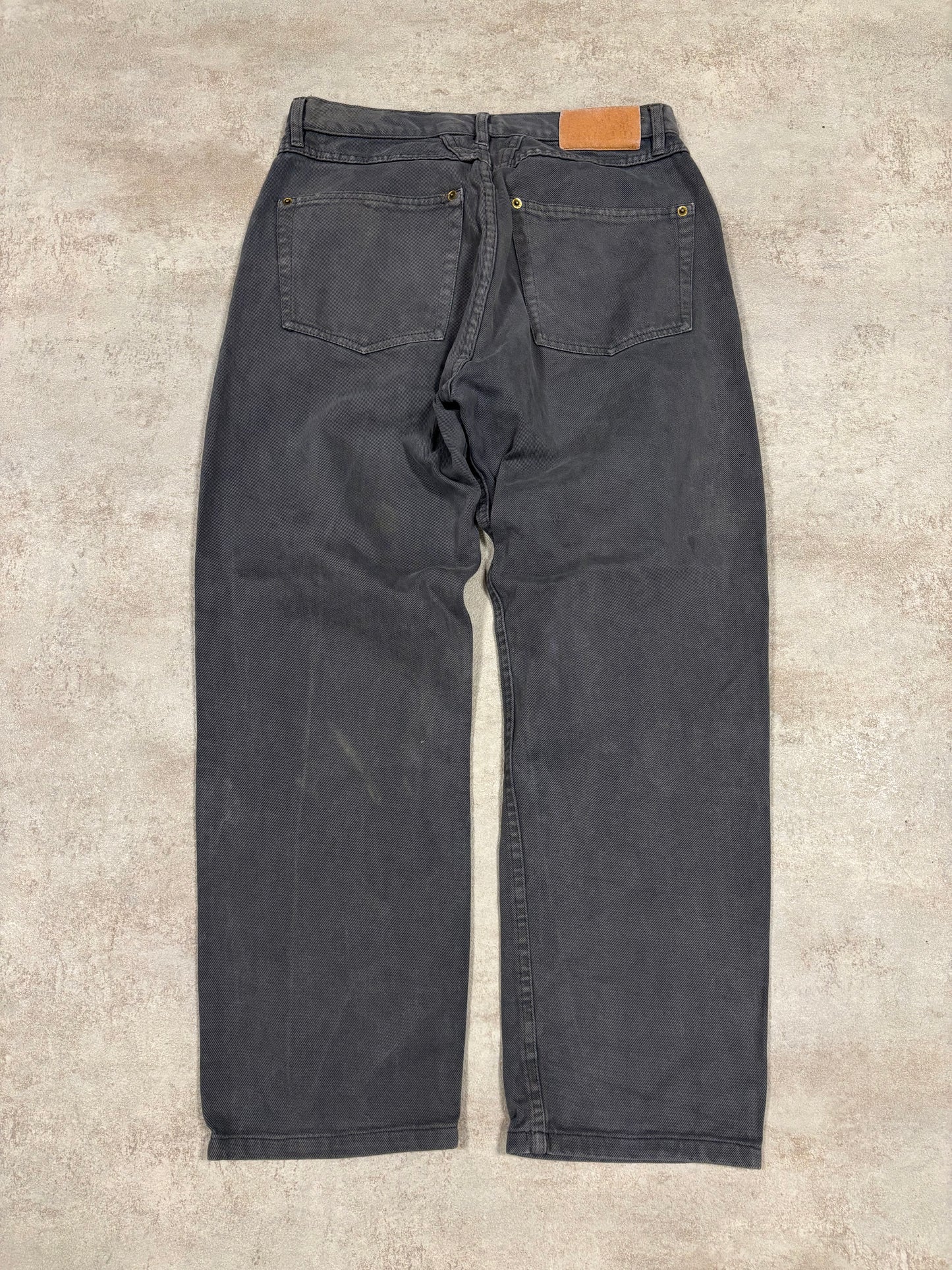 Pantalones Rectos Marithé + François Girbaud 80s Vintage - M