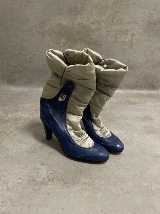 Botas Puffer Tacón Dirk Bikkembergs ‘Football’ 00s Vintage - 39