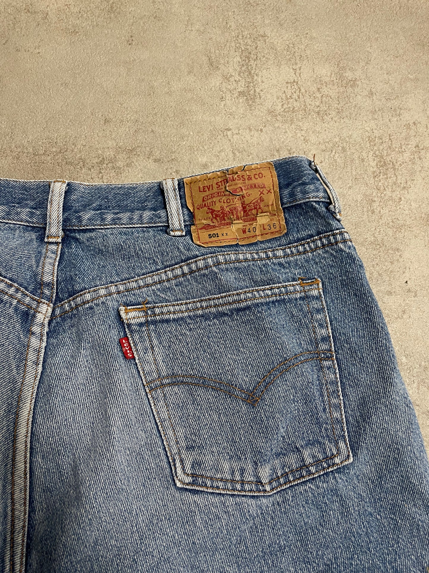 Pantalones Vaqueros Levi’s Made in Usa 90s Vintage - L