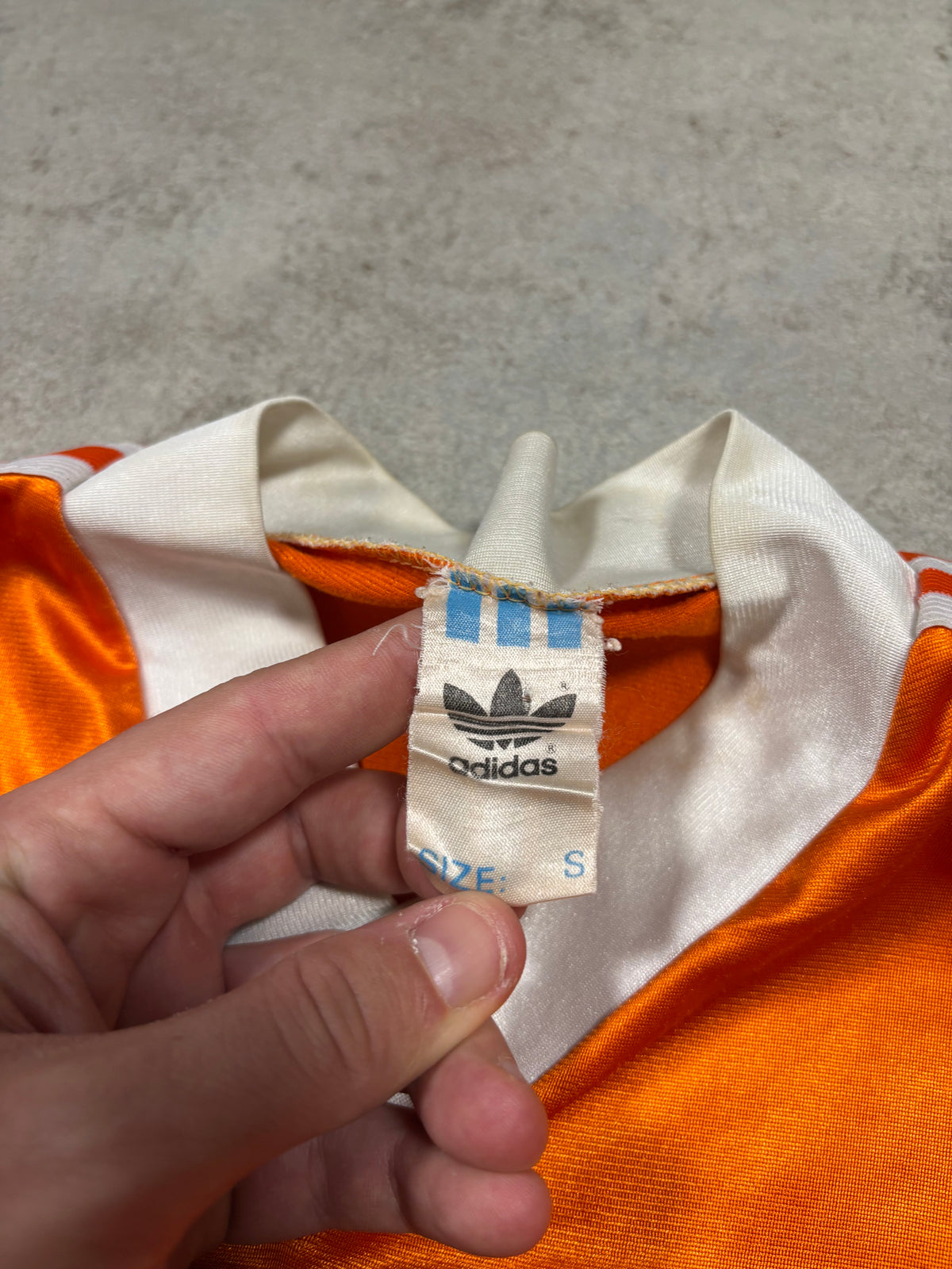 Camiseta Centenario Adidas Países Bajos 1988/90 Vintage - S