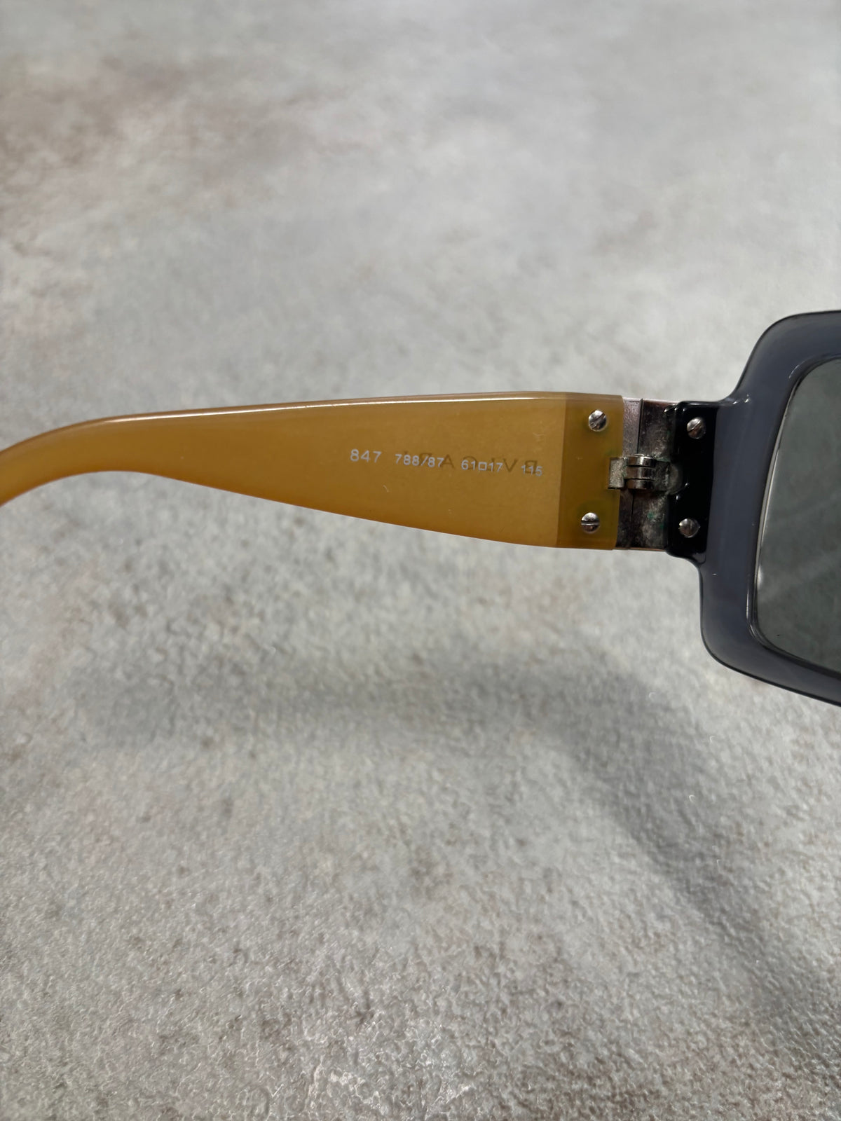 Gafas Rectangulares Bvlgari 00s Vintage