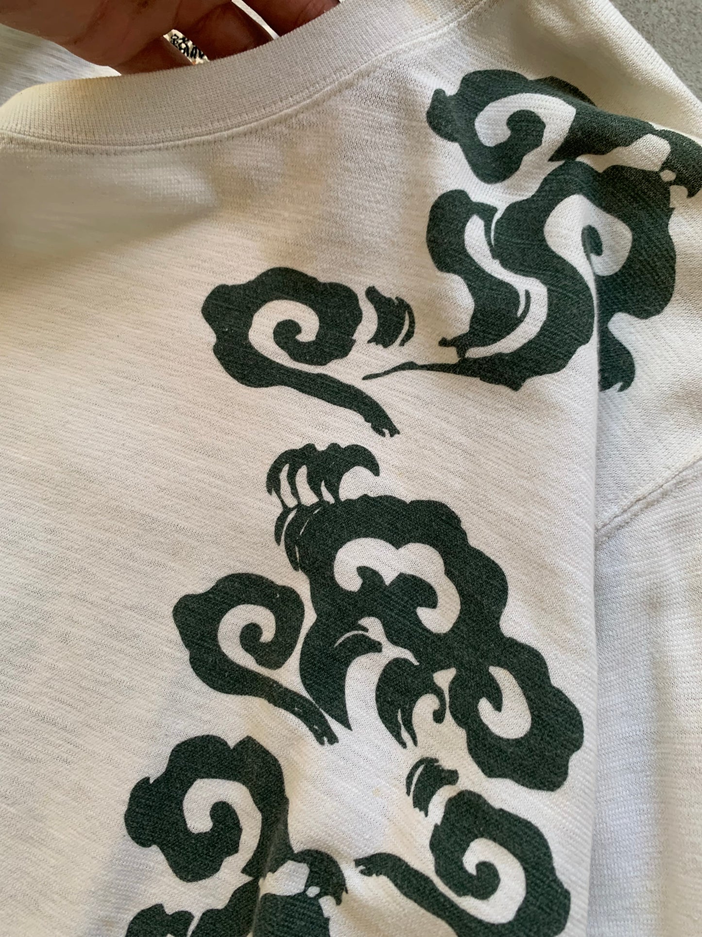 Sudadera Kara Kuri ‘Embroidered Drawing’ 00s Vintage - L