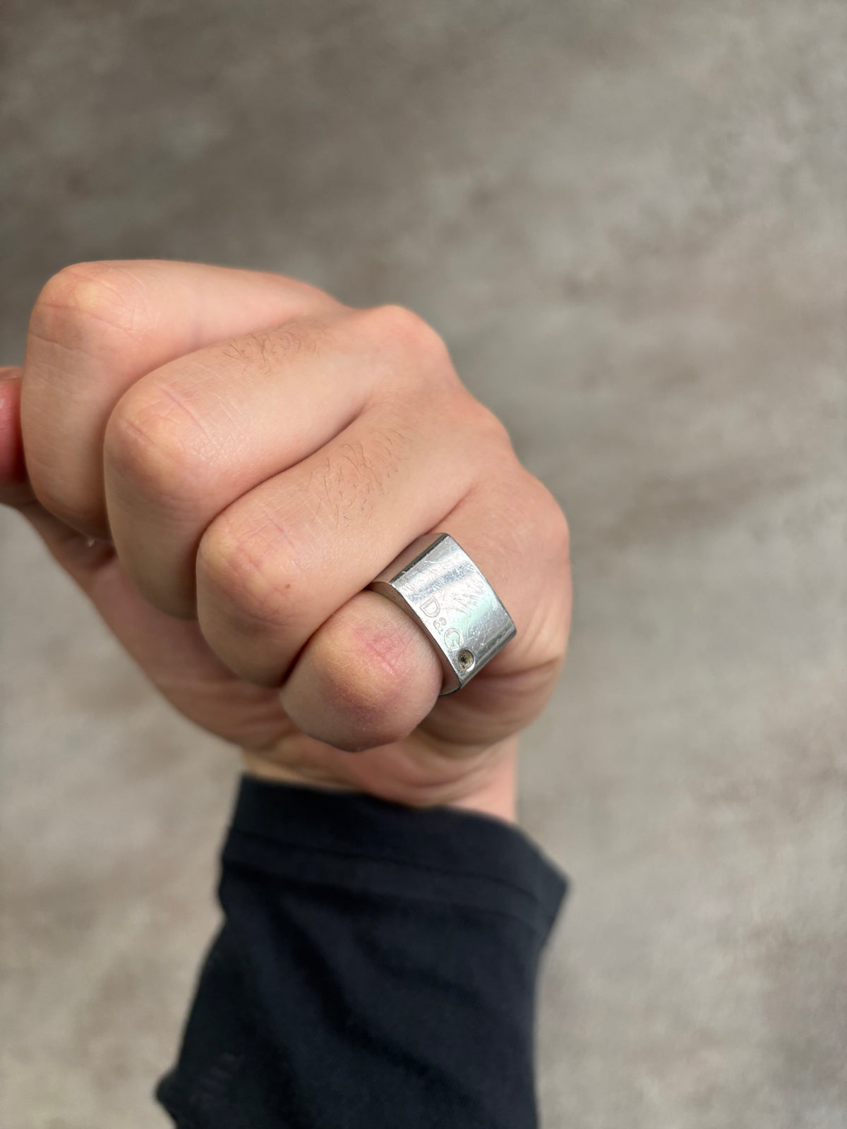 Anillo de Plata D&G 00s Vintage