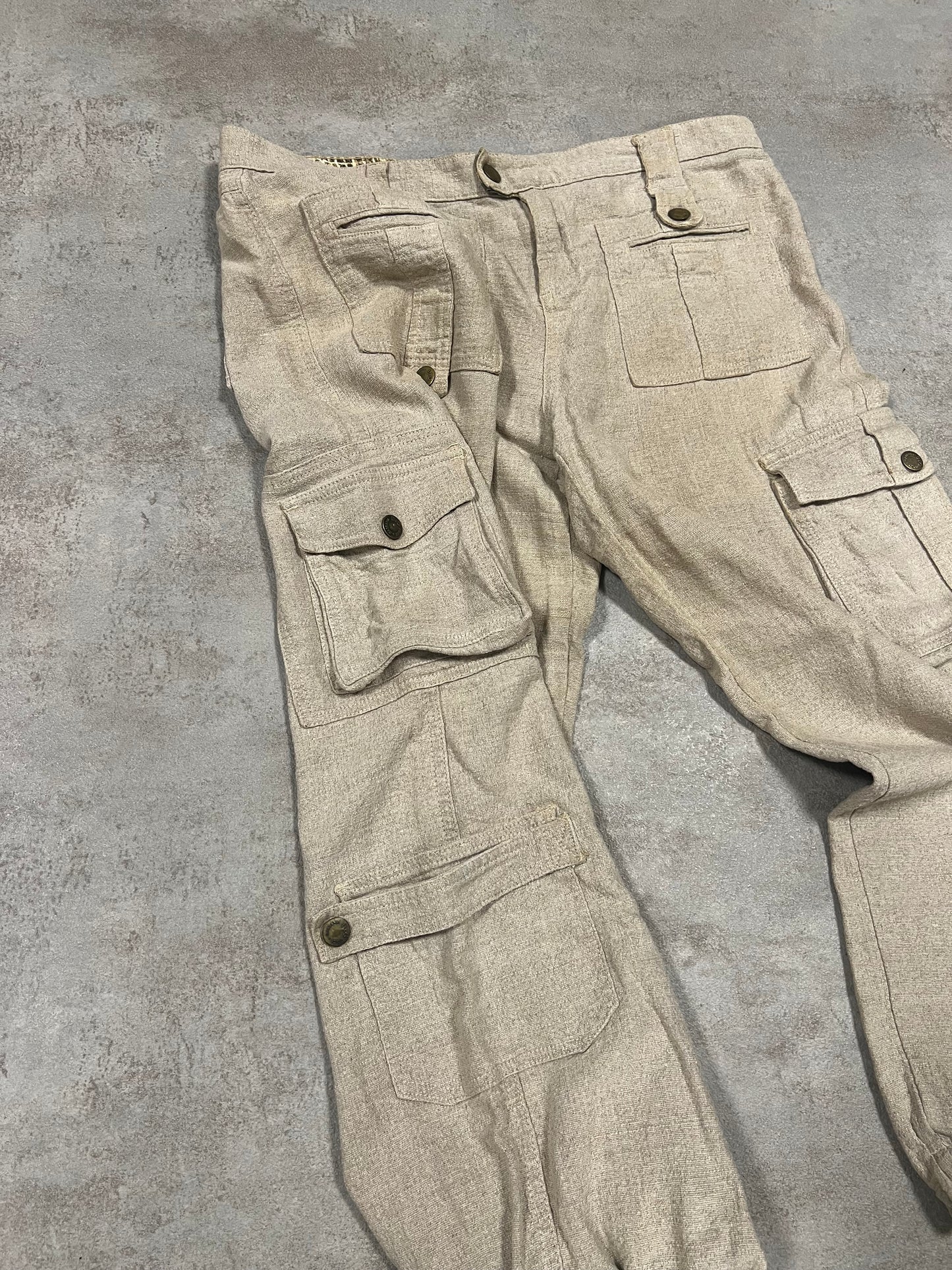 Pantalones Cargo ‘Hemp’ Cáñamo Vintage Dolce & Gabbana 2000’s - S
