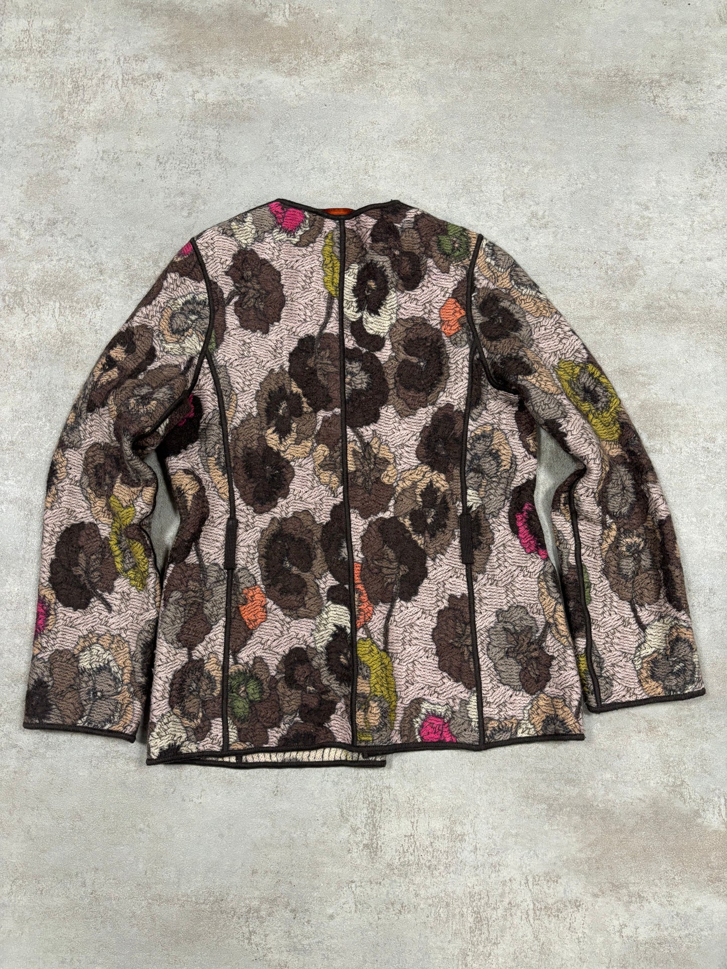 Jersey Cardigan Doble Abotonado Missoni ‘Double’ 00s Vintage - M