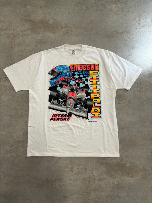 Camiseta Jerzees Racing ‘Emerson Fittipaldi’ 1994 Vintage - XL