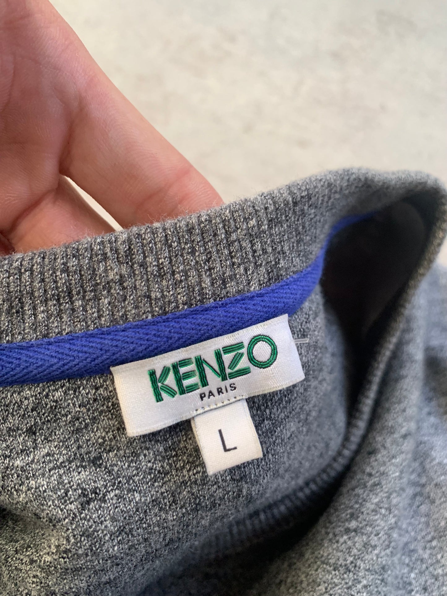 Sudadera Kenzo Logo Embroidered Design - M