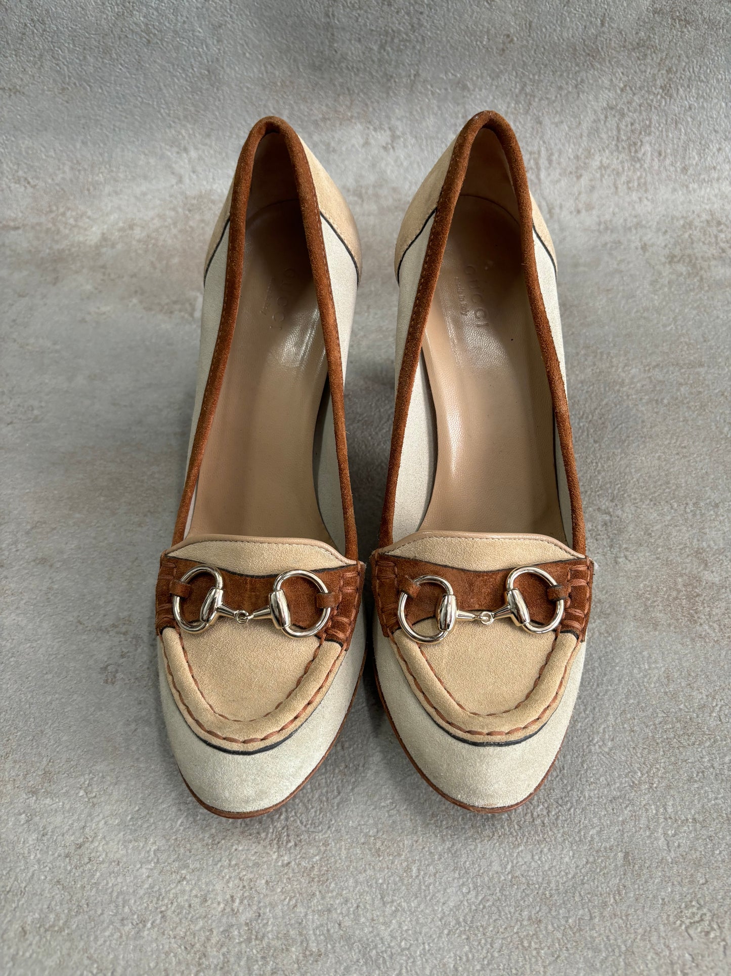 Tacones Ante Gucci 00s Vintage - 38,5