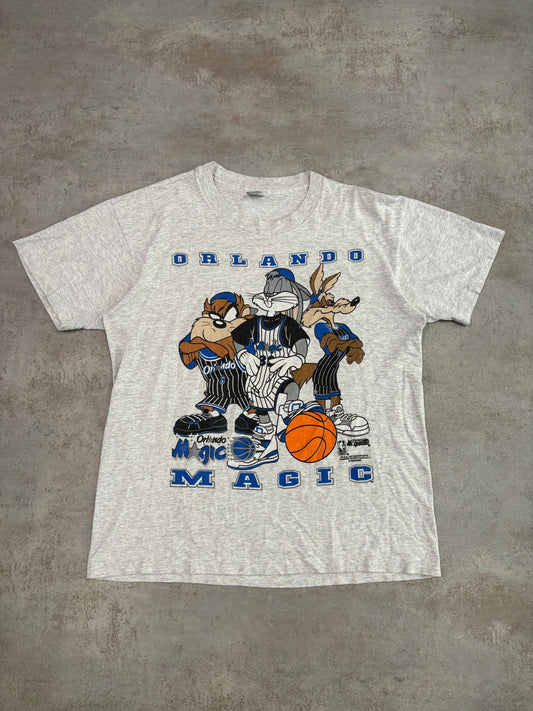 Camiseta ‘Single Stitch’ NBA Looney Tunes Orlando Magic 1993 Licensed Vintage - L