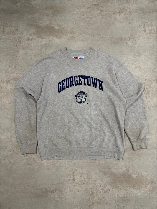 Sudadera Vintage Russell Made In USA ‘Georgetown’ 90’s - L