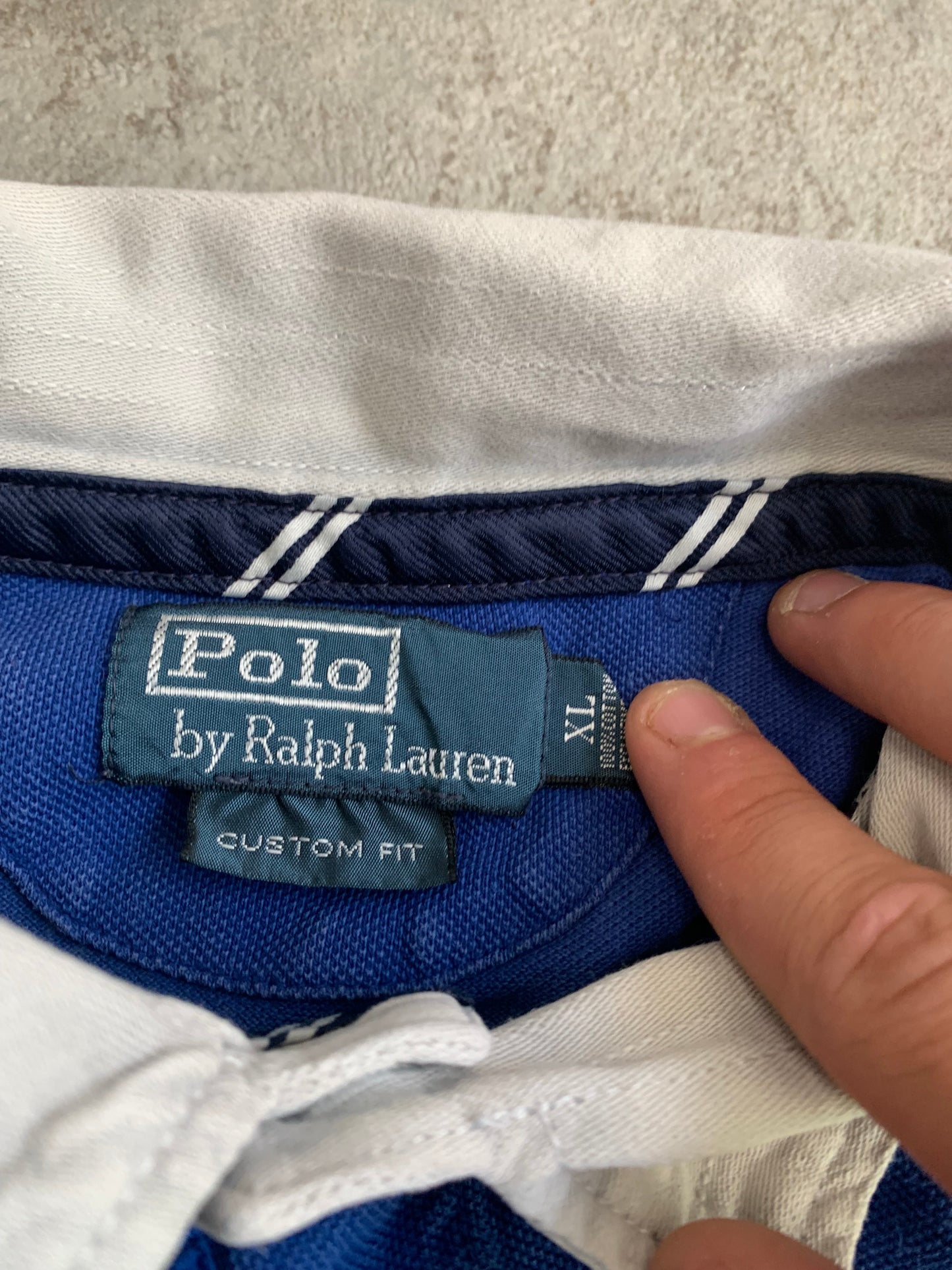 Polo Vintage Polo Ralph Lauren College - L