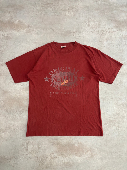 Camiseta Nutmeg Miles NBA Sonics Seattle 90s Vintage - L