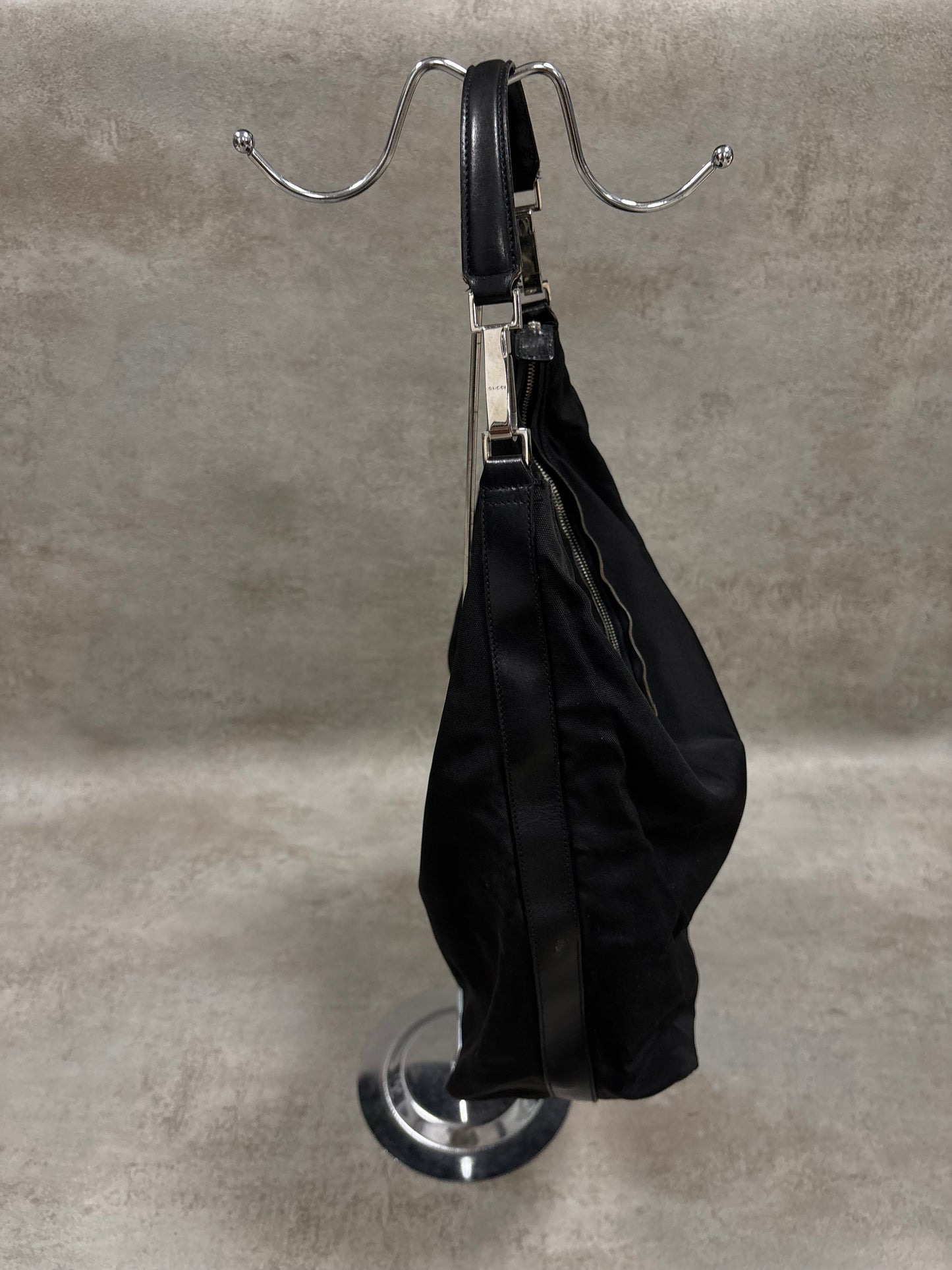 Bolso Hombro ‘Hobo’ Gucci Nylon 00s Vintage