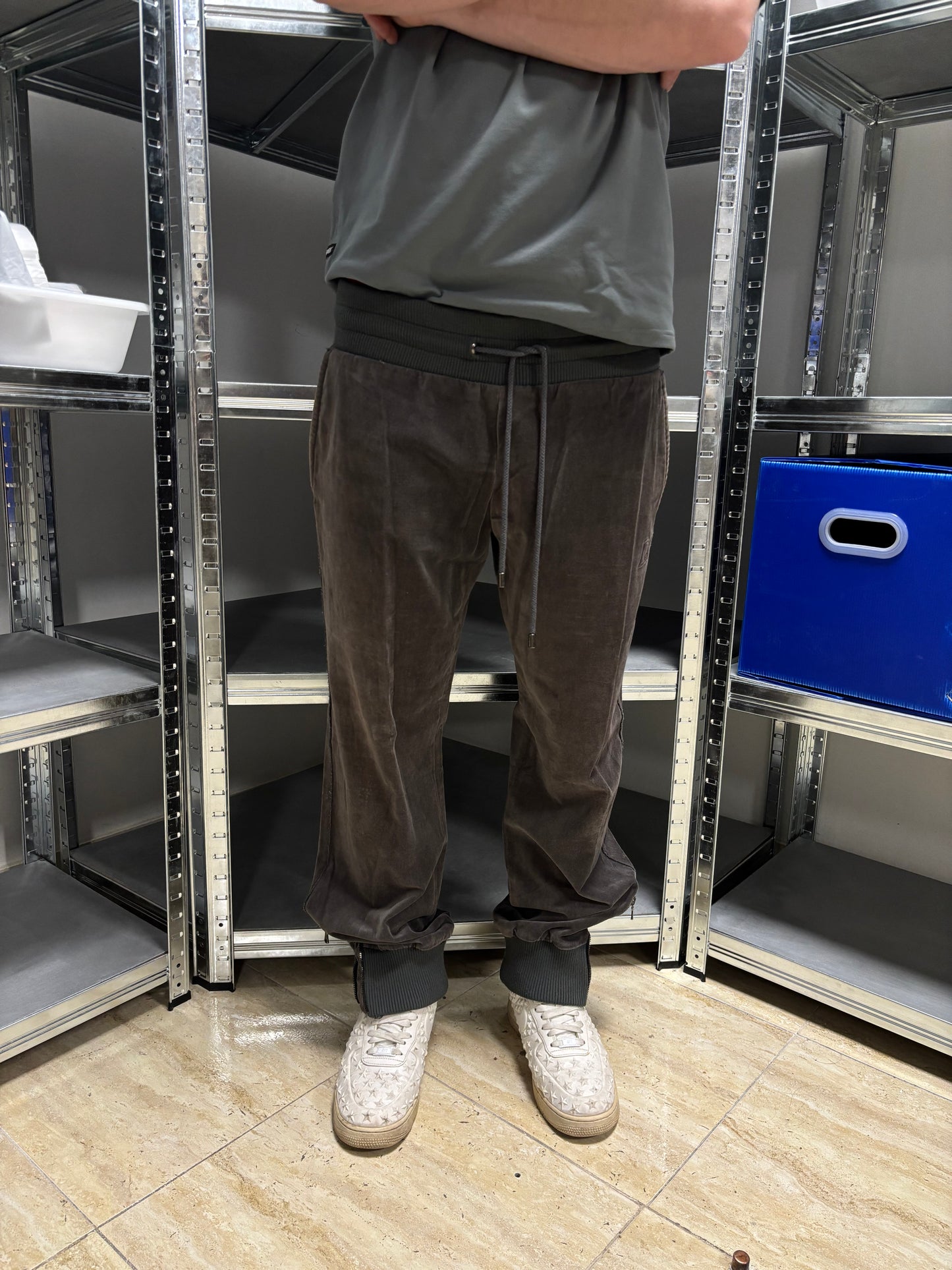 Pantalones Flared Joggers Velour Dolce & Gabbana - M