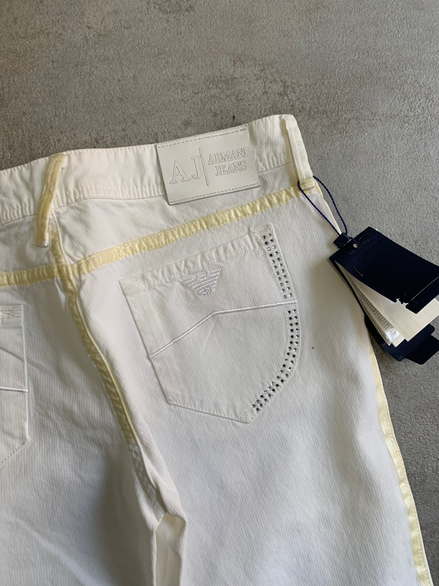 Pantalones Rectos Vintage Armani Jeans Deadstock 00’s - S