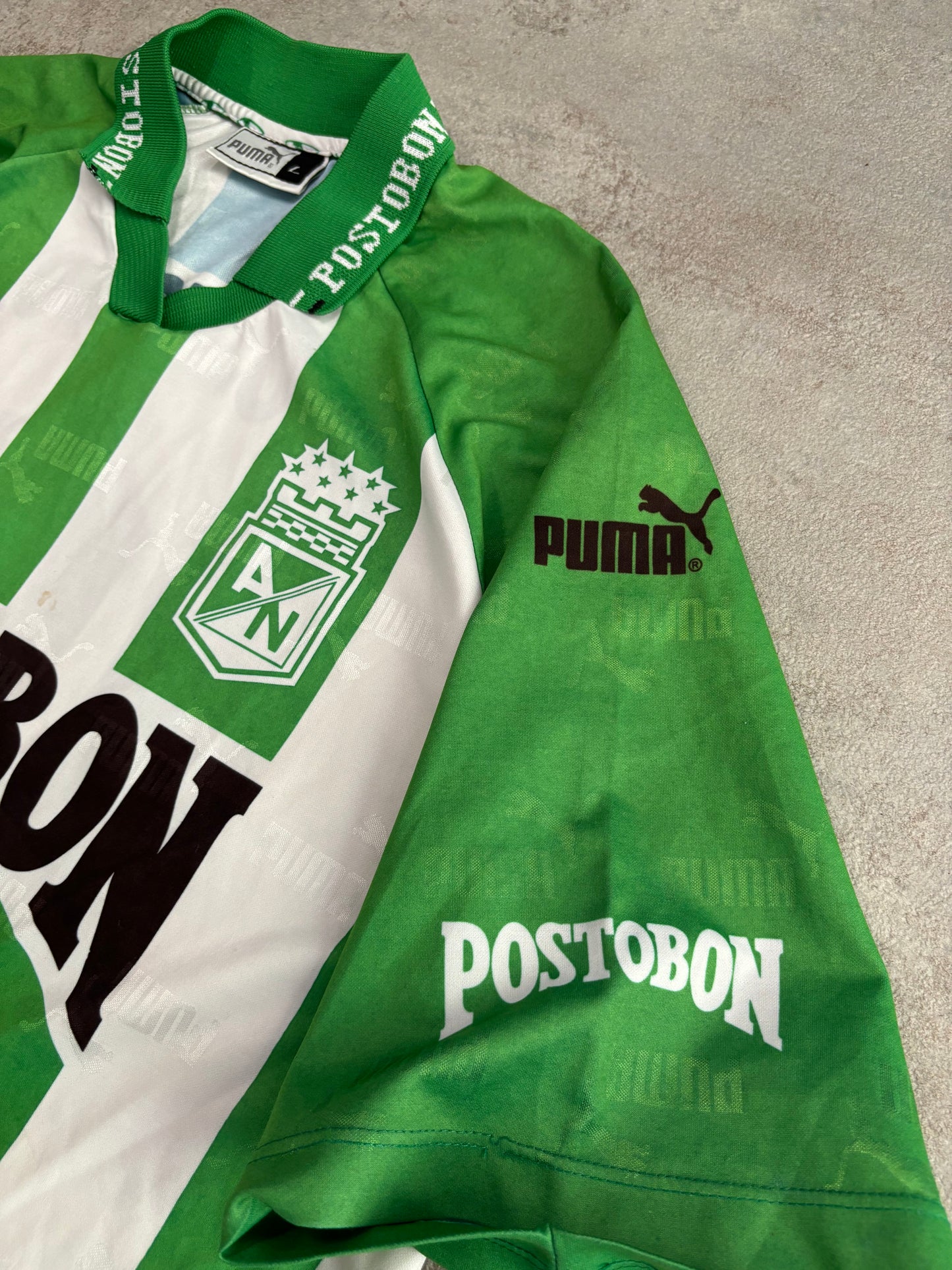 Camiseta Puma Atlético Nacional Colombia 2000/2001 Vintage - L