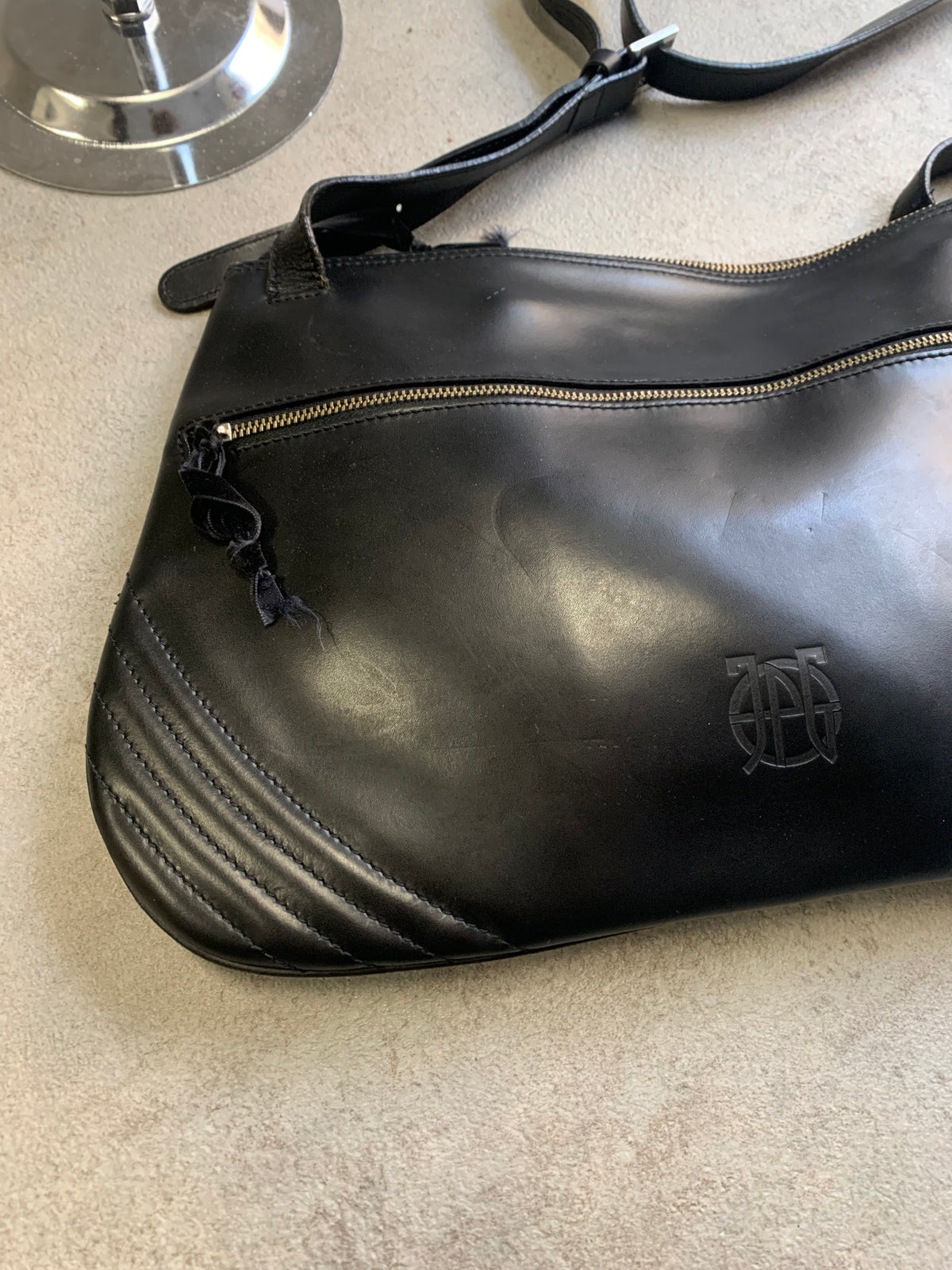Bolso Cuero Vintage Jean Paul Gaultier