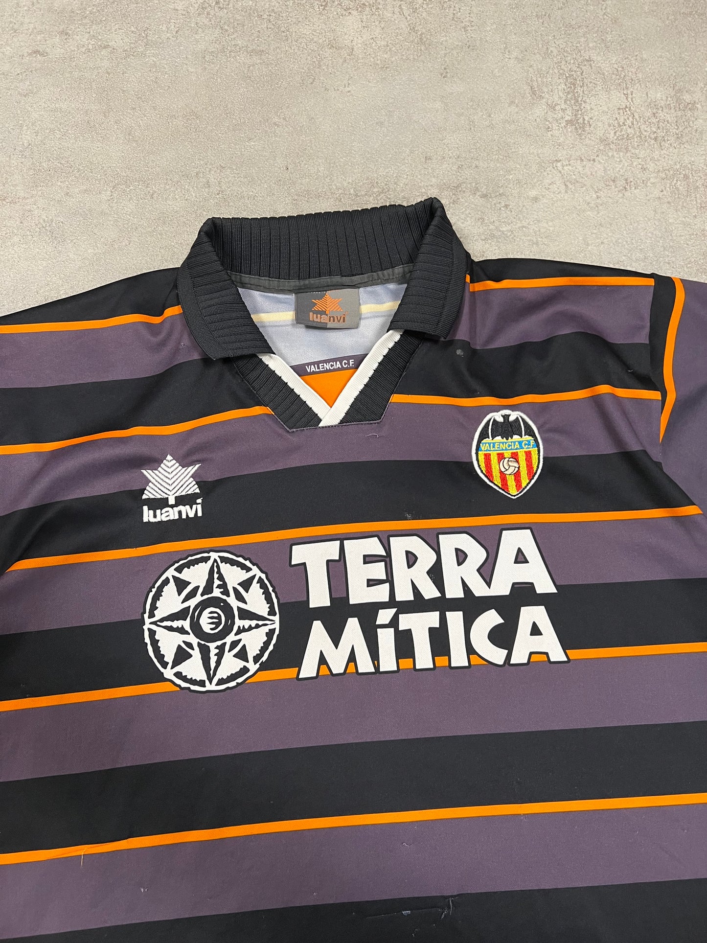 Camiseta Fútbol Vintage Luanvi Valencia FC 1999-00 Third Kit - XL