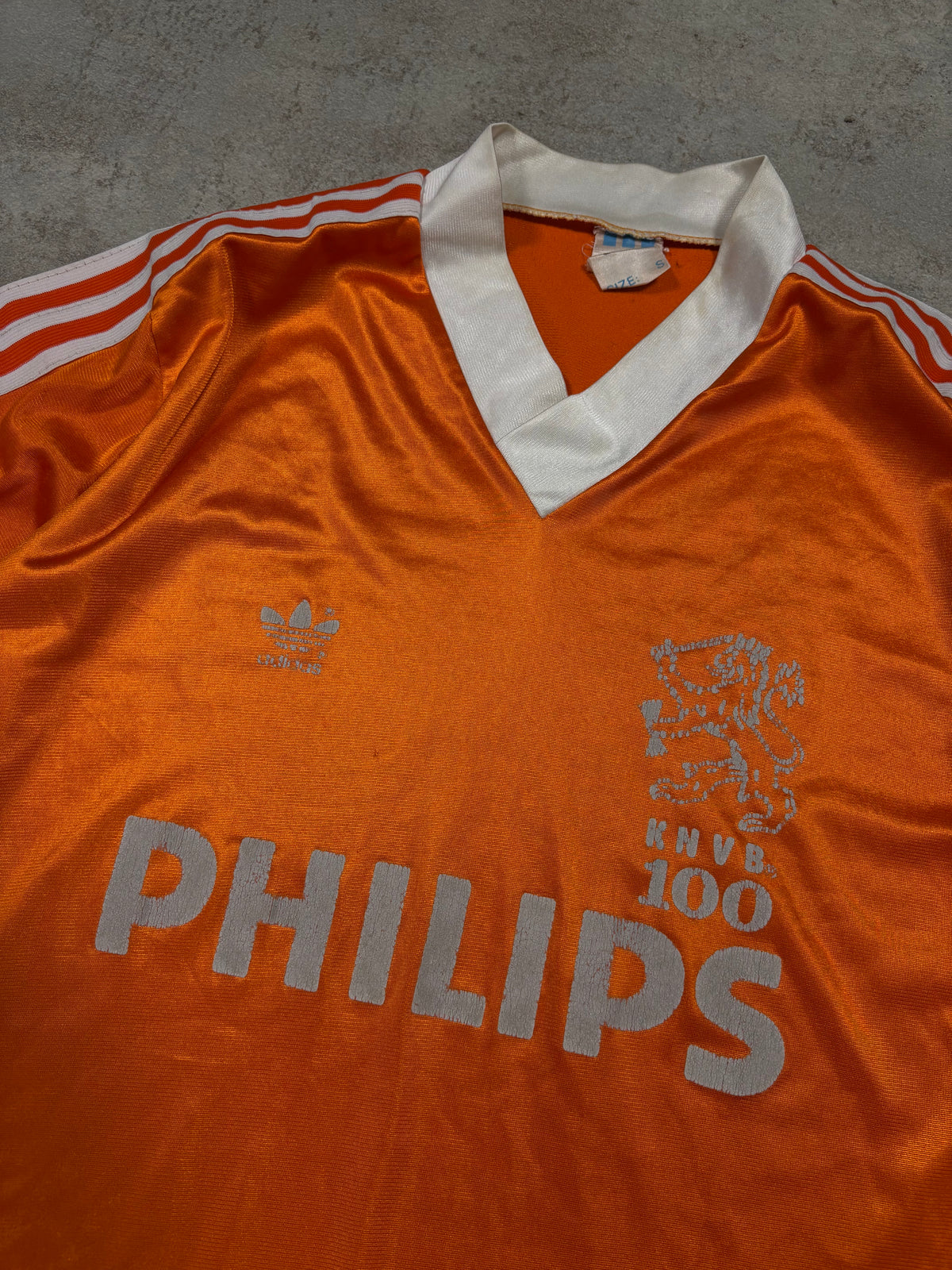 Camiseta Centenario Adidas Países Bajos 1988/90 Vintage - S