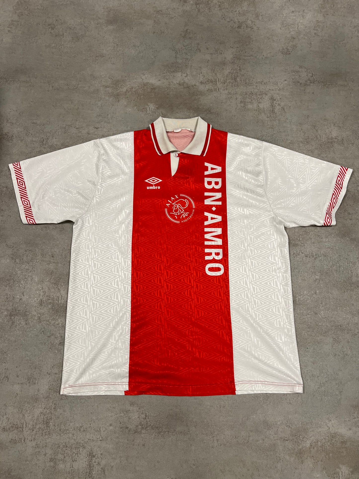 Camiseta Fútbol Vintage Umbro Ajax 1991-93 Kit - XL