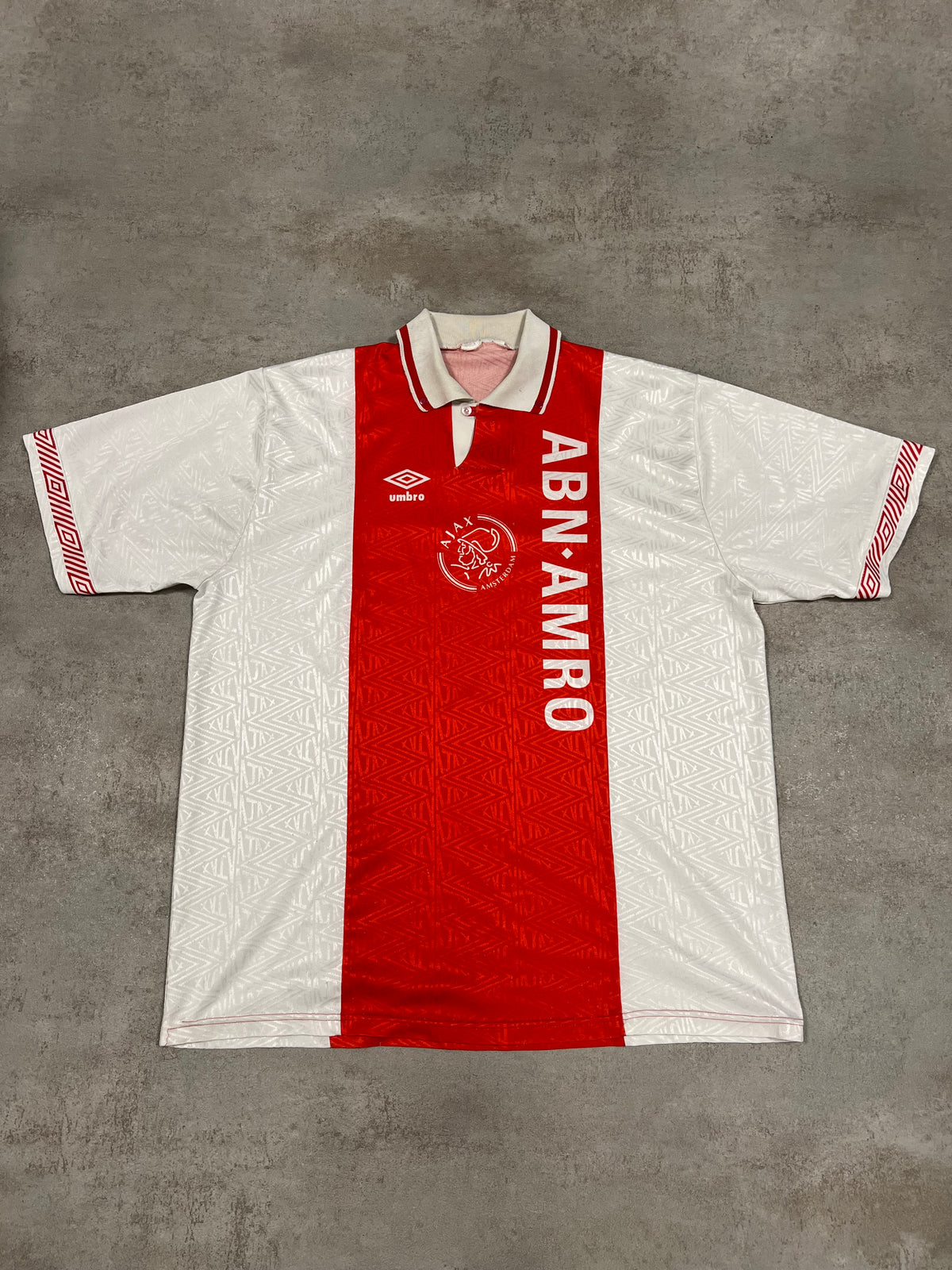 Camiseta Fútbol Vintage Umbro Ajax 1991-93 Kit - XL