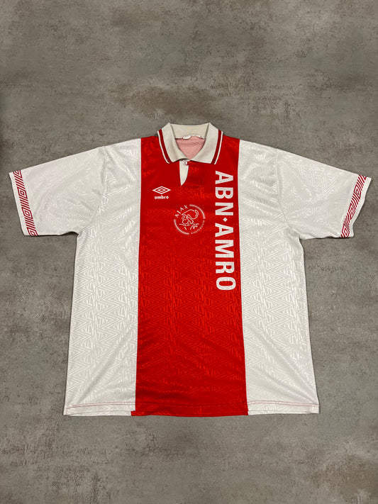 Camiseta Fútbol Vintage Umbro Ajax 1991-93 Kit - XL