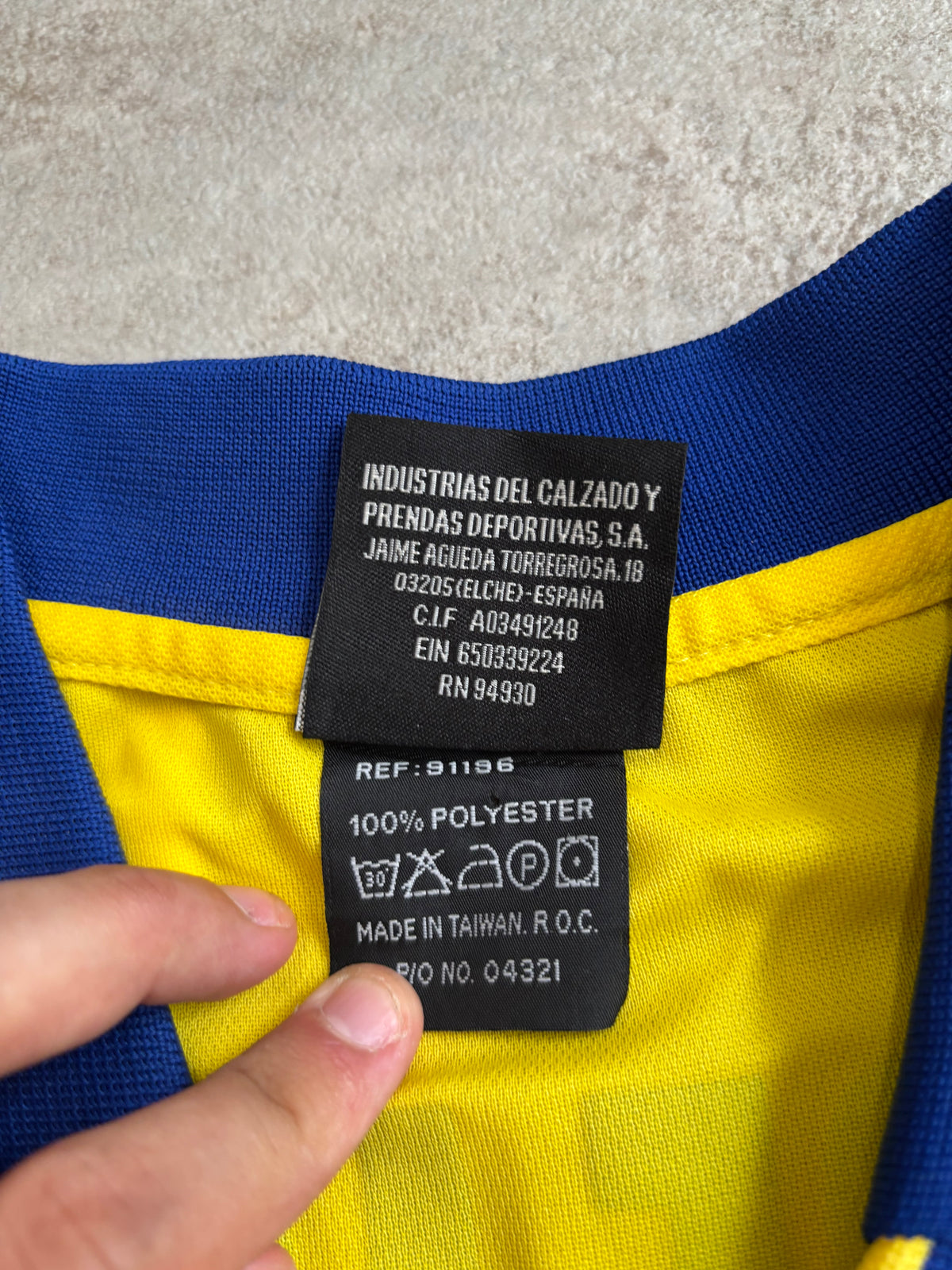 Camiseta Kelme Villarreal ‘Terra Mítica’ 2001/02 ‘Jorge López’ Vintage - XL