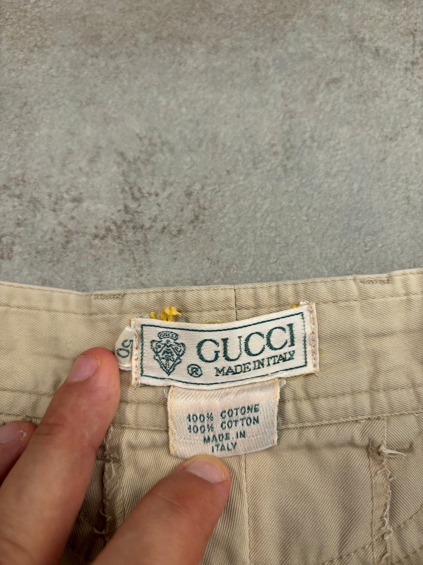 Shorts Chinos Gucci 80s Vintage - M