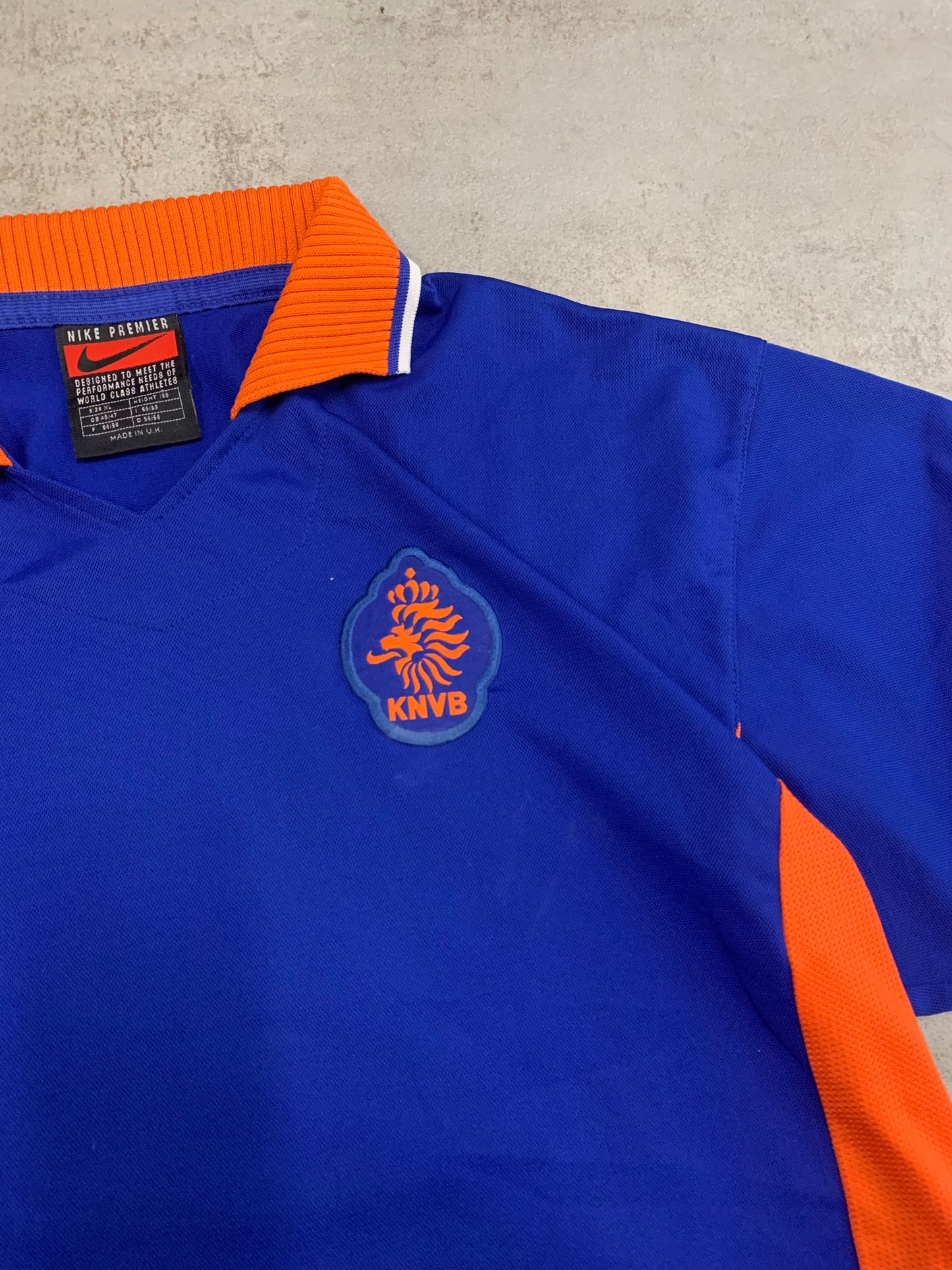 Camiseta Fútbol Vintage Nike Premiere Netherlands 1997 Away Kit - L