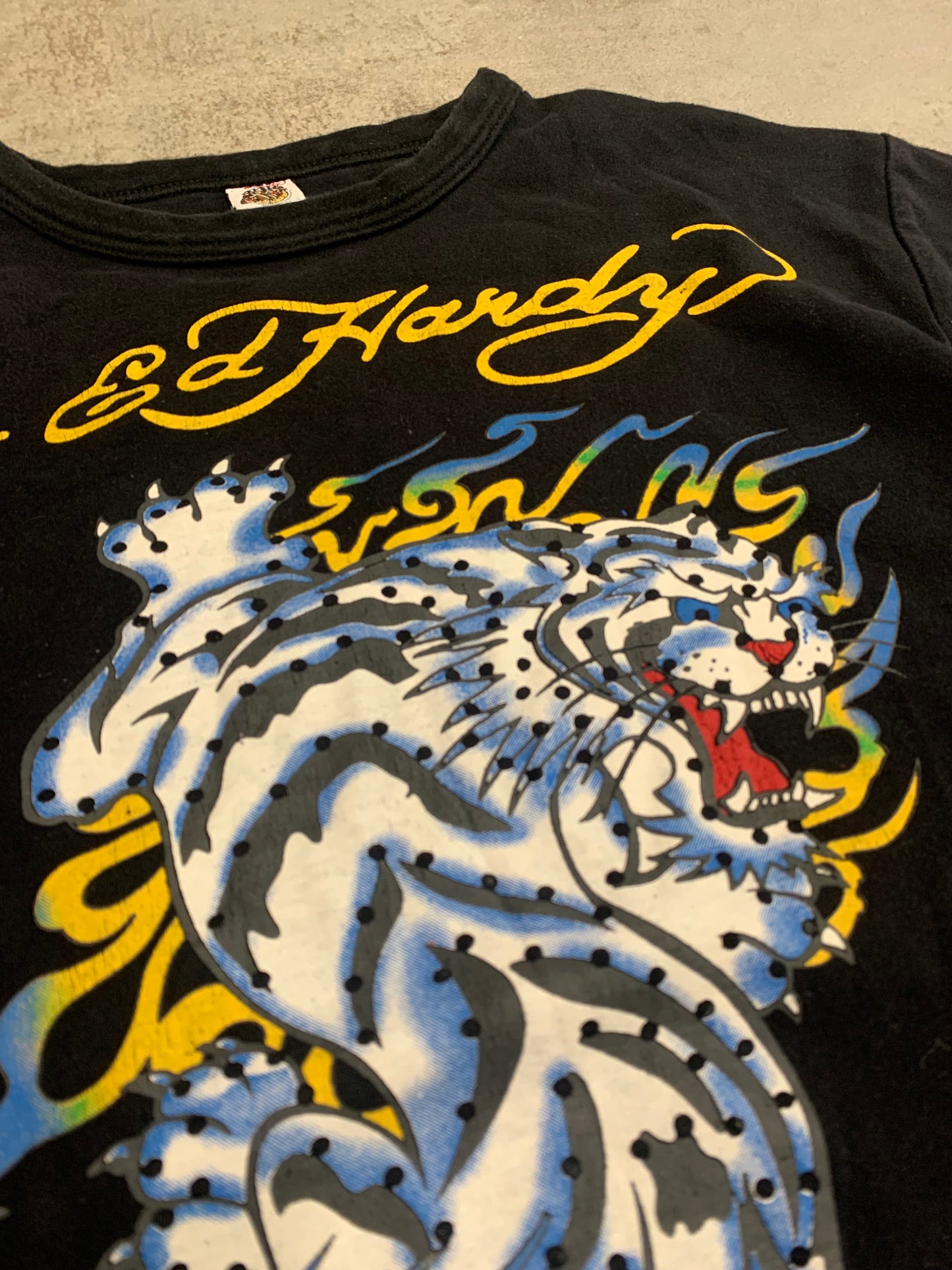 Camiseta Vintage Ed Hardy Y2K - S