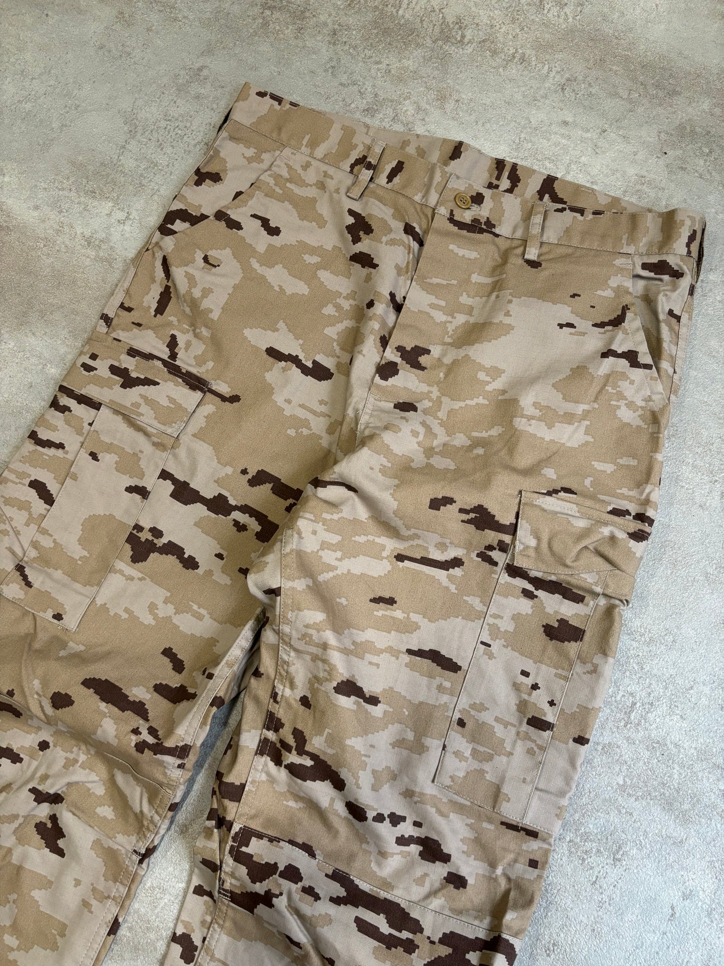 Pantalones Cargo Militares Camuflaje - L