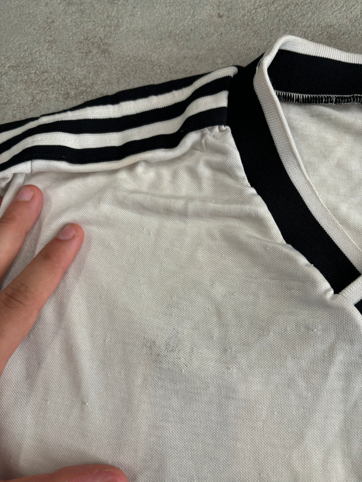 Camiseta Adidas Alemania ‘Match Worn by Karl Allgöwer 13’ 1983/86 - M