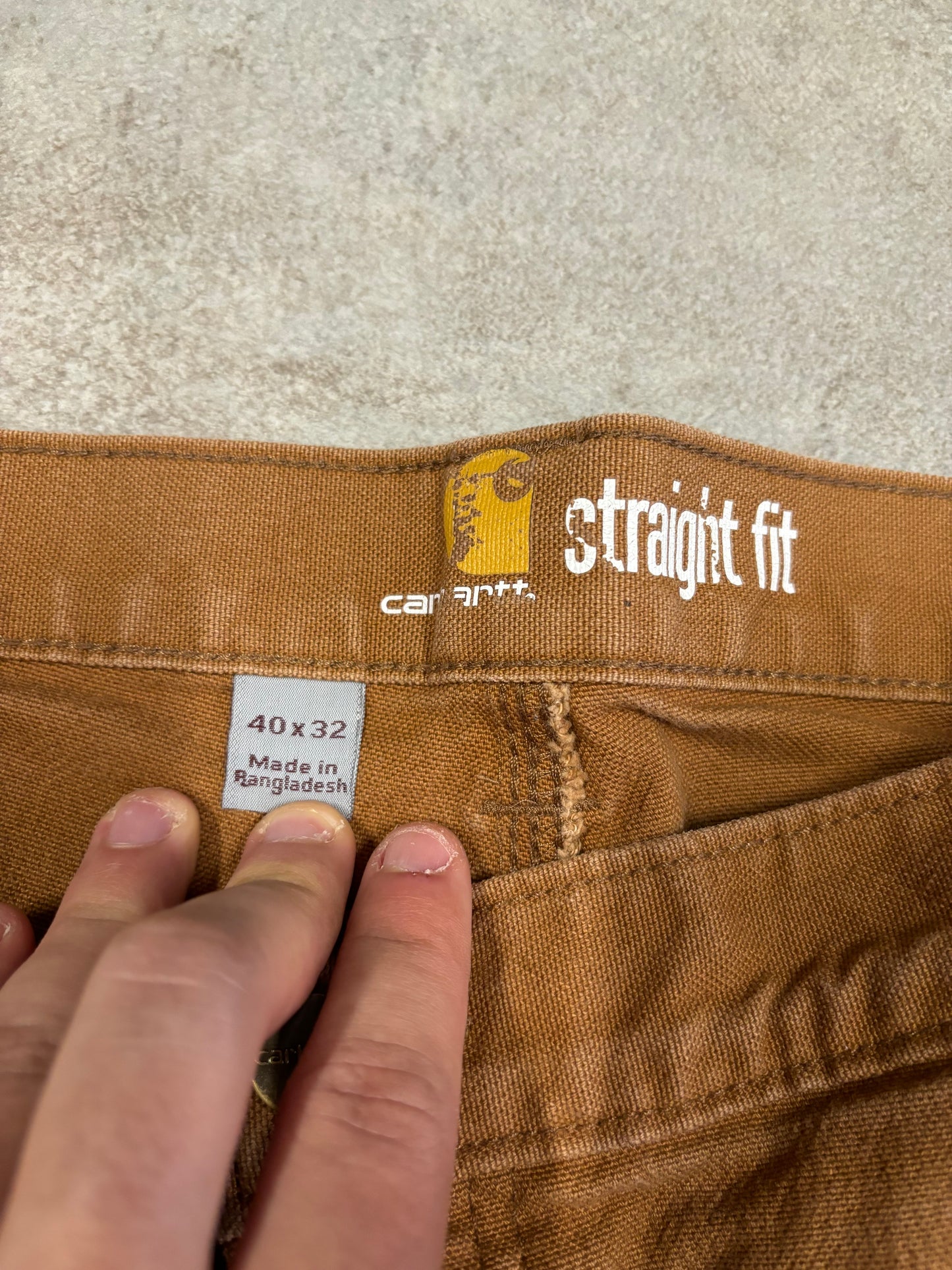 Carpenter Carhartt 'Stained' Pants - XL