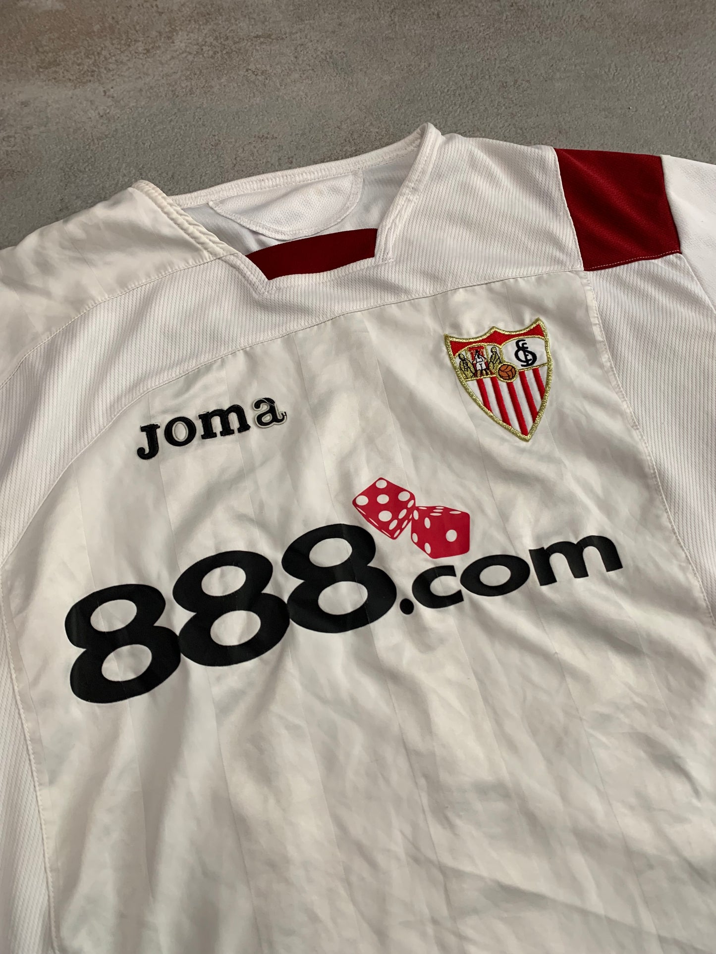 Camiseta Vintage Joma Sevilla 2008/09 Kit - M